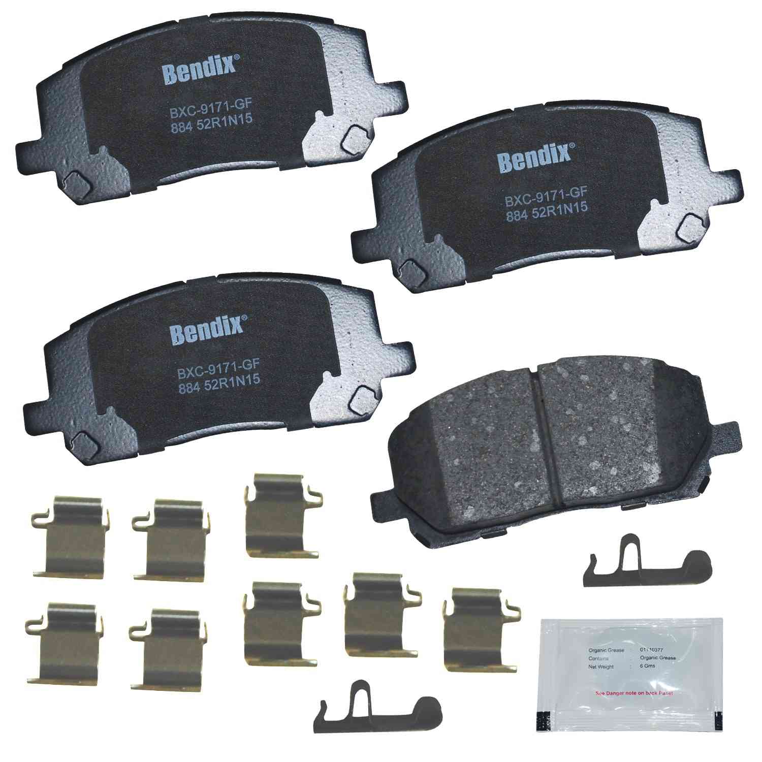 BENDIX PREMIUM COPPER FREE Disc Brake Pad Set CFC884