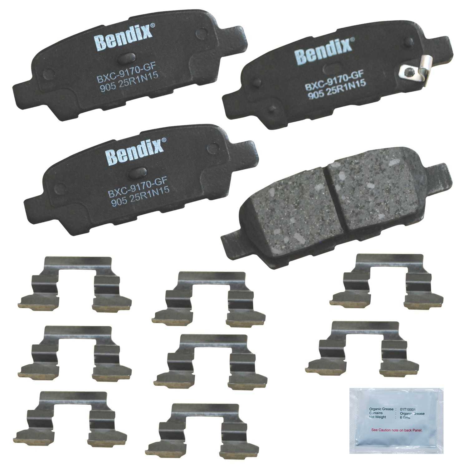 BENDIX PREMIUM COPPER FREE Disc Brake Pad Set CFC905