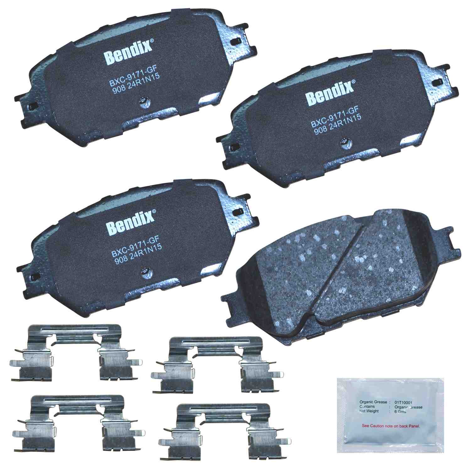 BENDIX PREMIUM COPPER FREE Disc Brake Pad Set CFC908