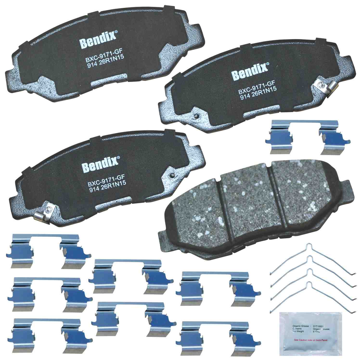 BENDIX PREMIUM COPPER FREE Disc Brake Pad Set CFC914