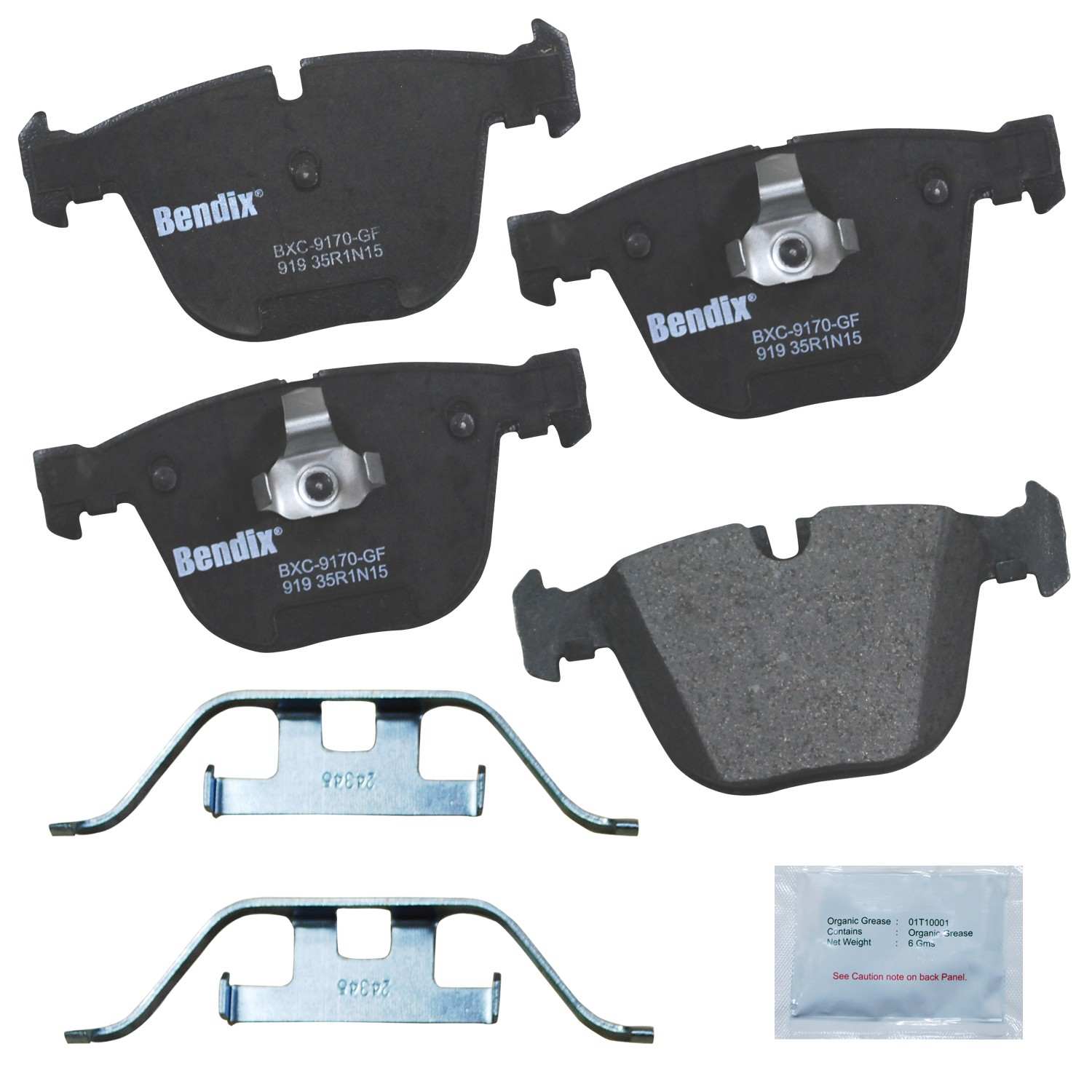 BENDIX PREMIUM COPPER FREE Disc Brake Pad Set CFC919
