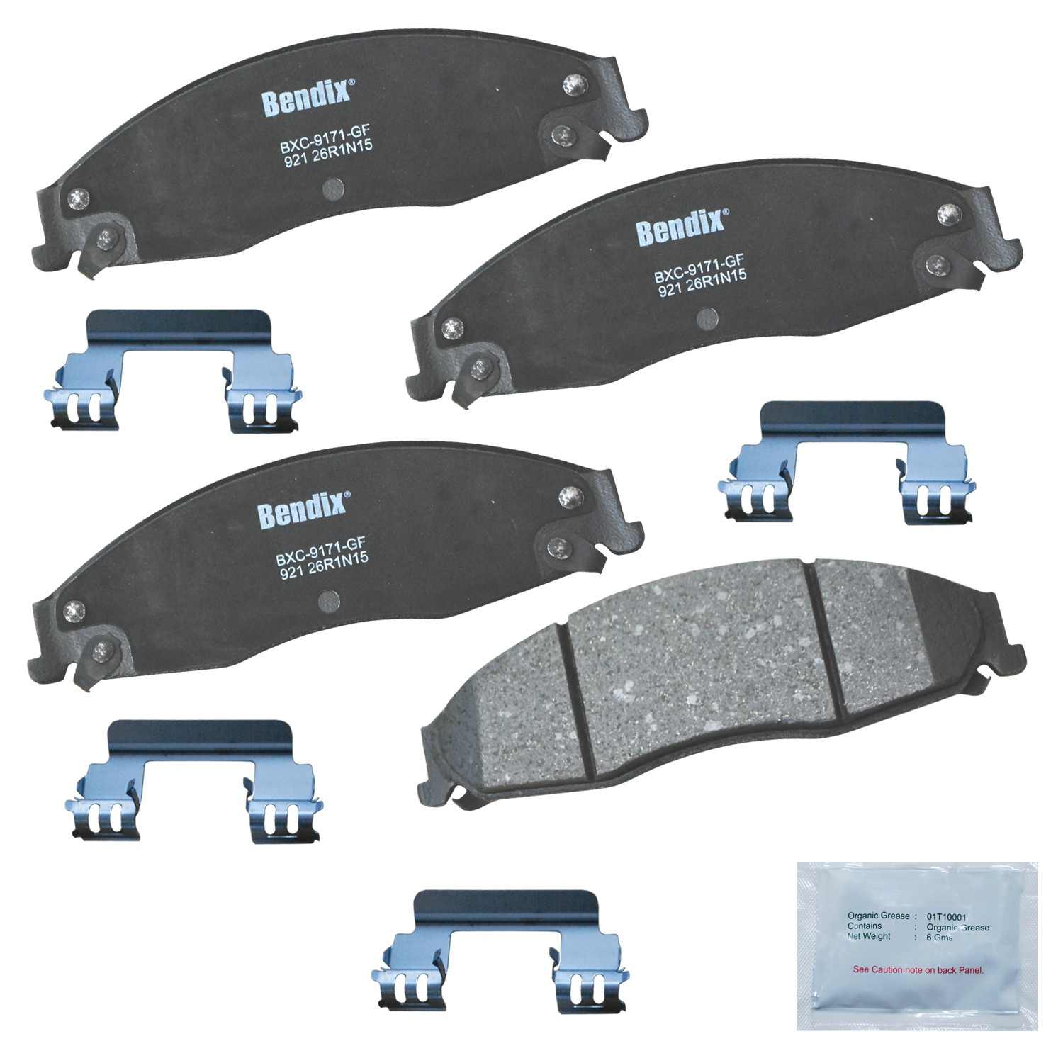 BENDIX PREMIUM COPPER FREE Disc Brake Pad Set CFC921