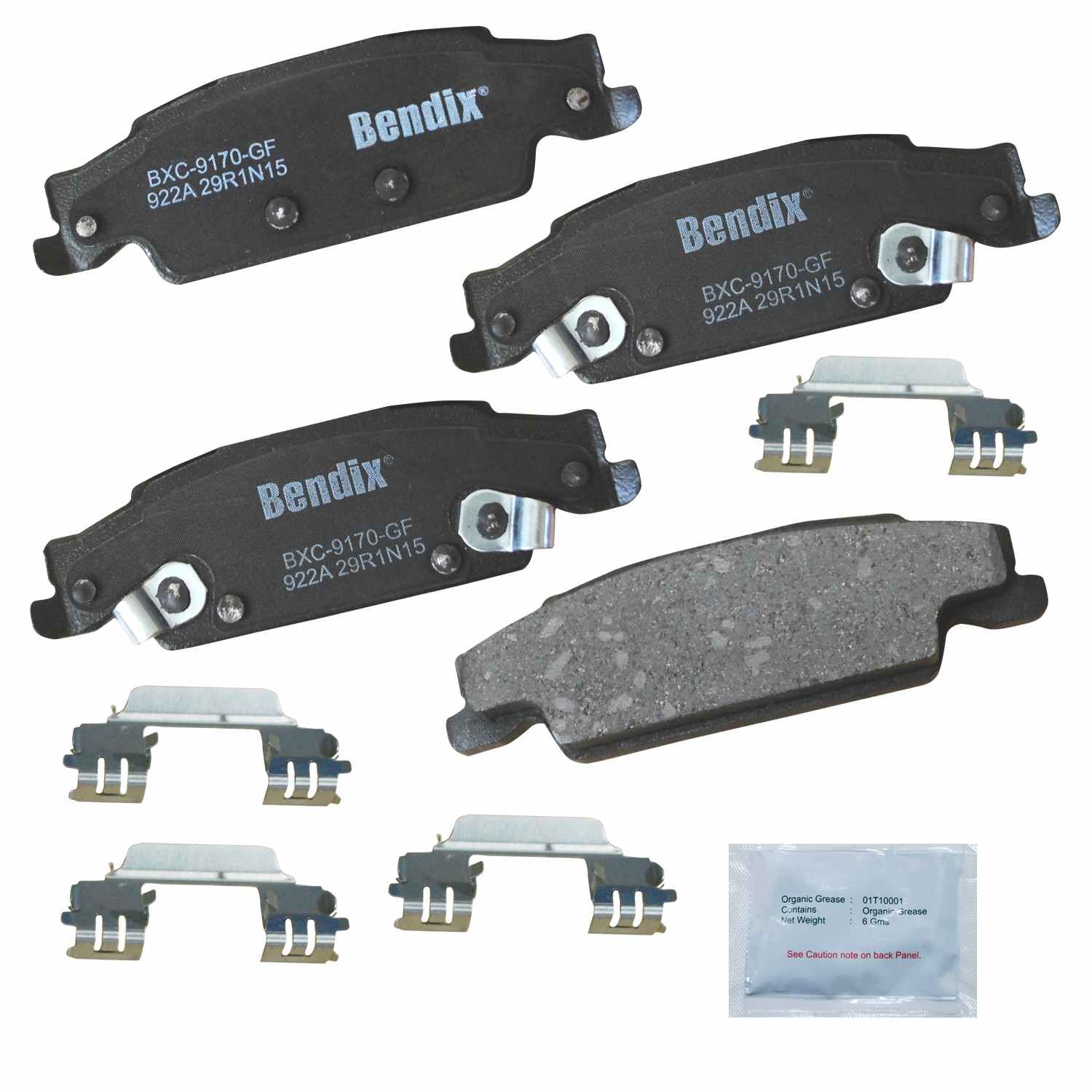 BENDIX PREMIUM COPPER FREE Disc Brake Pad Set CFC922A