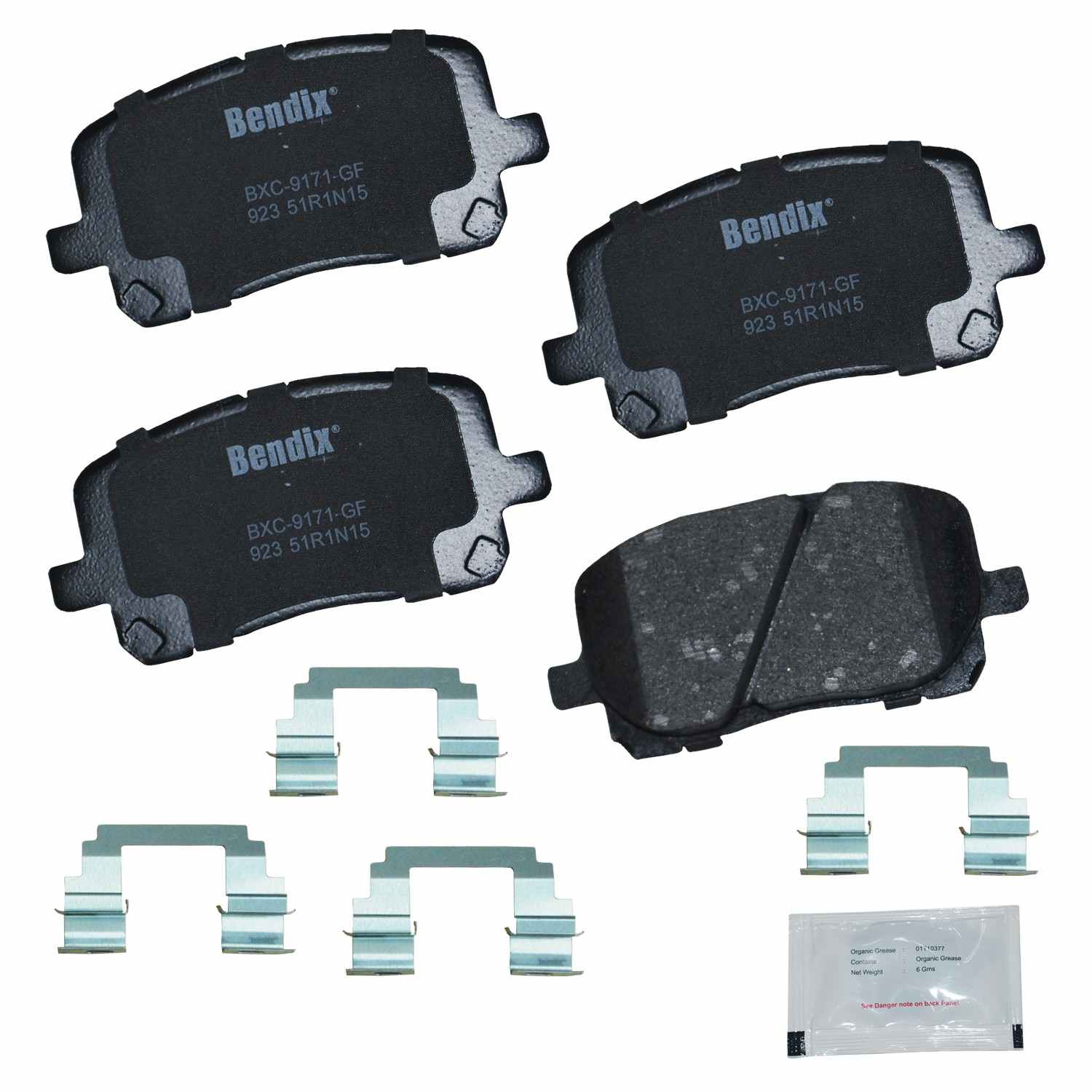 BENDIX PREMIUM COPPER FREE Disc Brake Pad Set CFC923