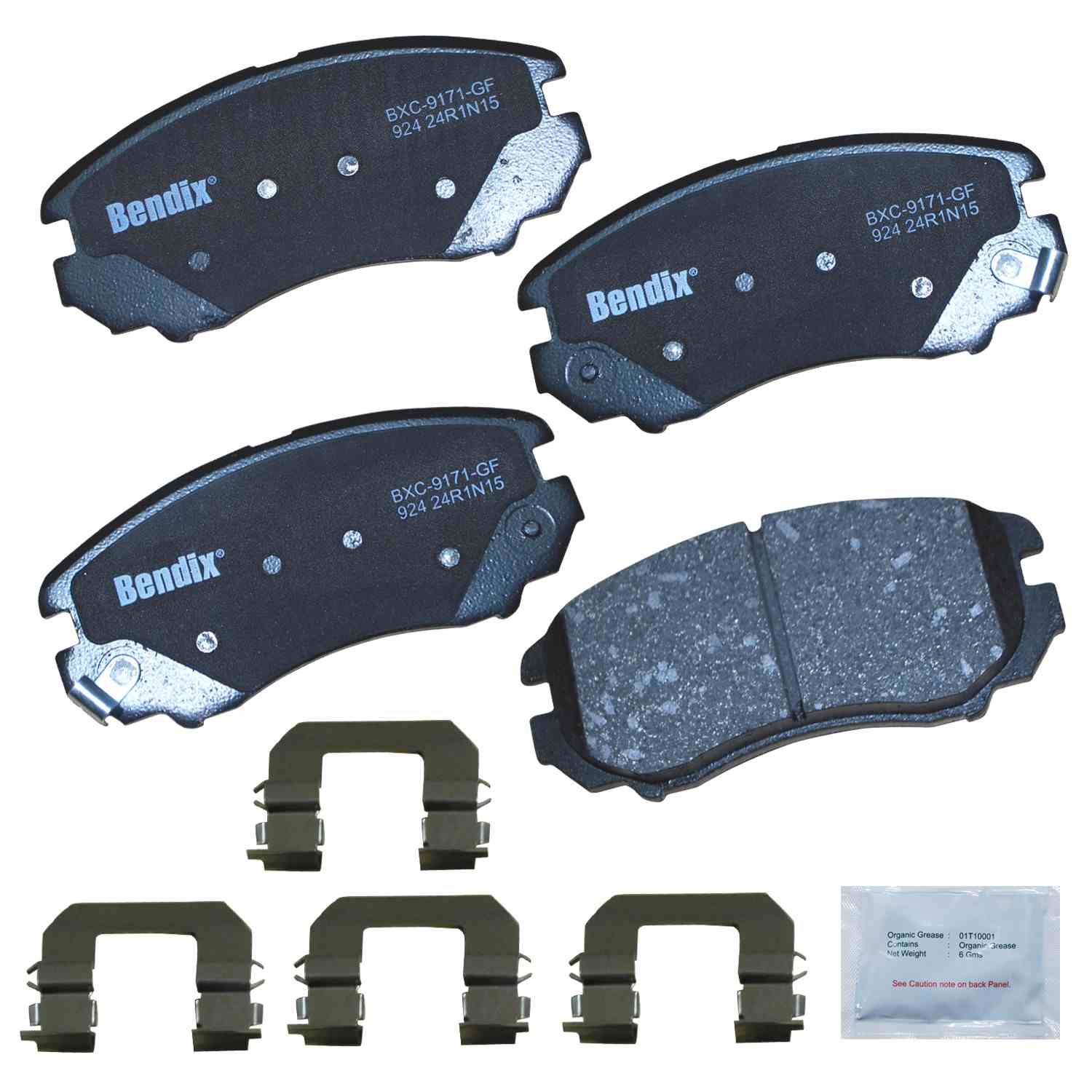 BENDIX PREMIUM COPPER FREE Disc Brake Pad Set CFC924