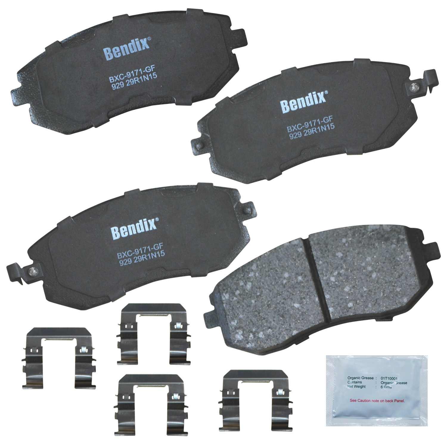 BENDIX PREMIUM COPPER FREE Disc Brake Pad Set CFC929