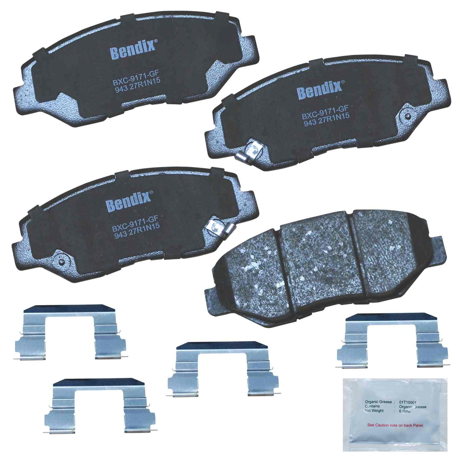 BENDIX PREMIUM COPPER FREE Disc Brake Pad Set CFC943