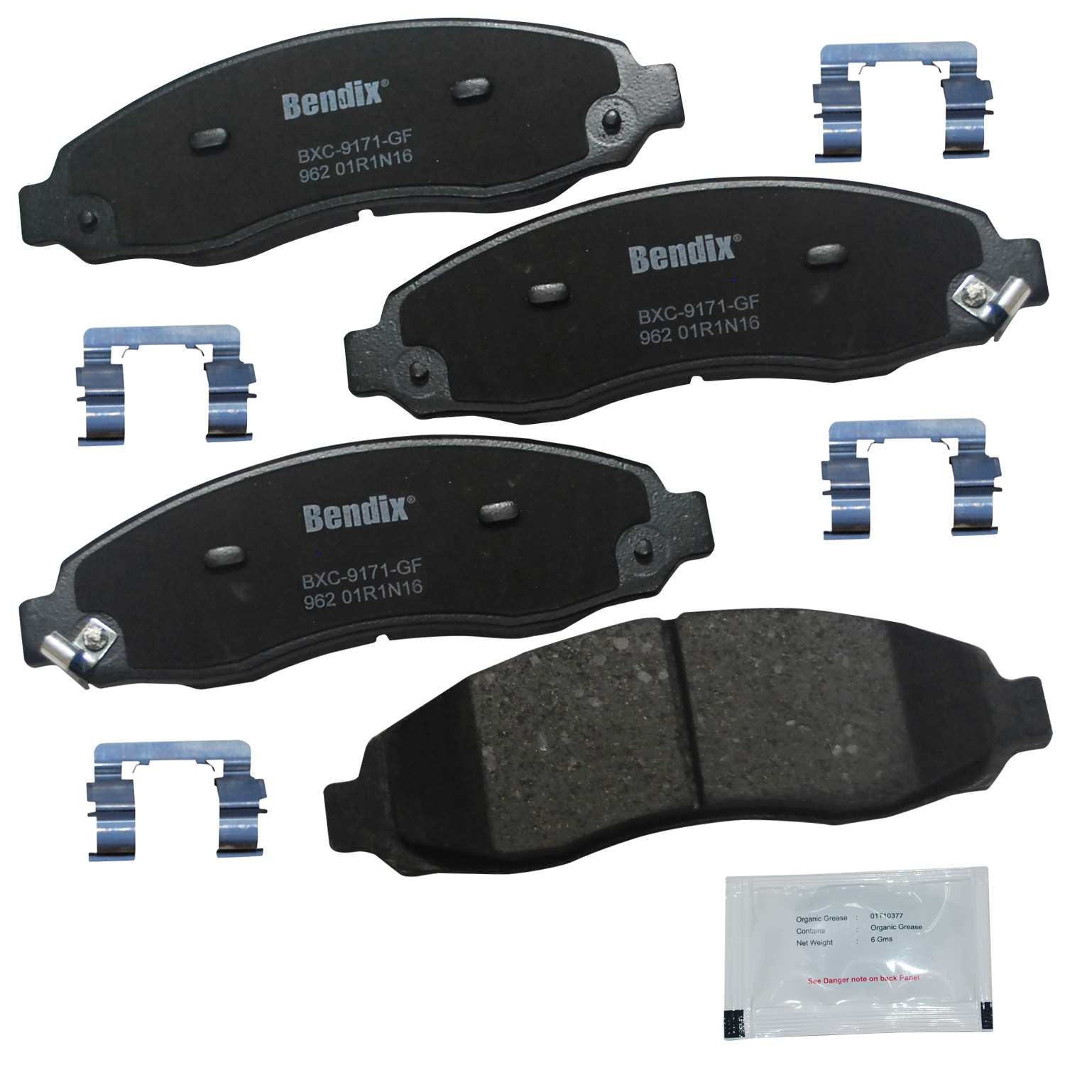 BENDIX PREMIUM COPPER FREE Disc Brake Pad Set CFC962