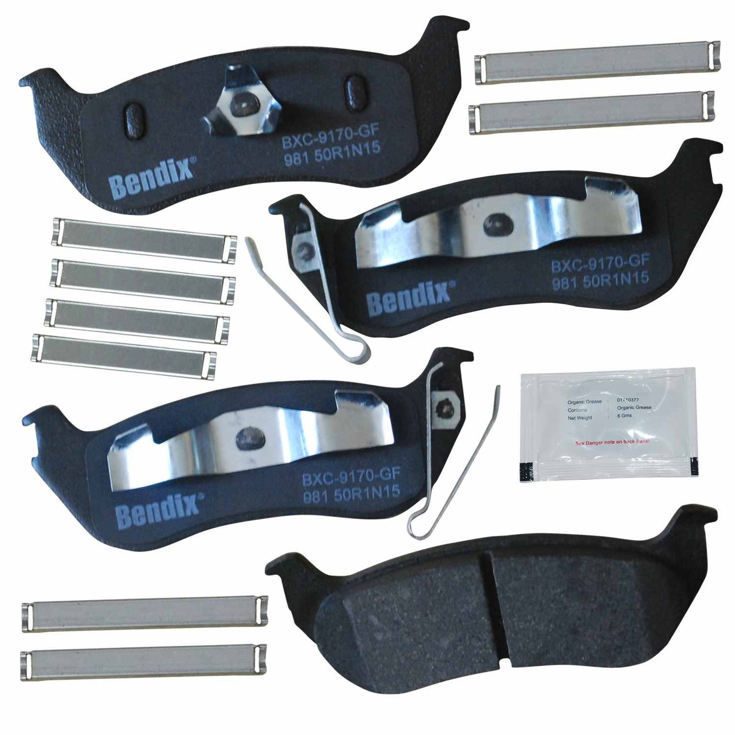 BENDIX PREMIUM COPPER FREE Disc Brake Pad Set CFC981