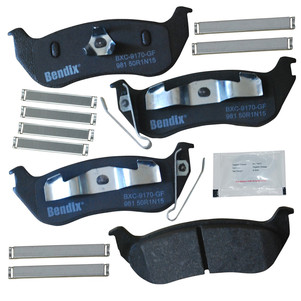 BENDIX PREMIUM COPPER FREE Disc Brake Pad Set CFC981