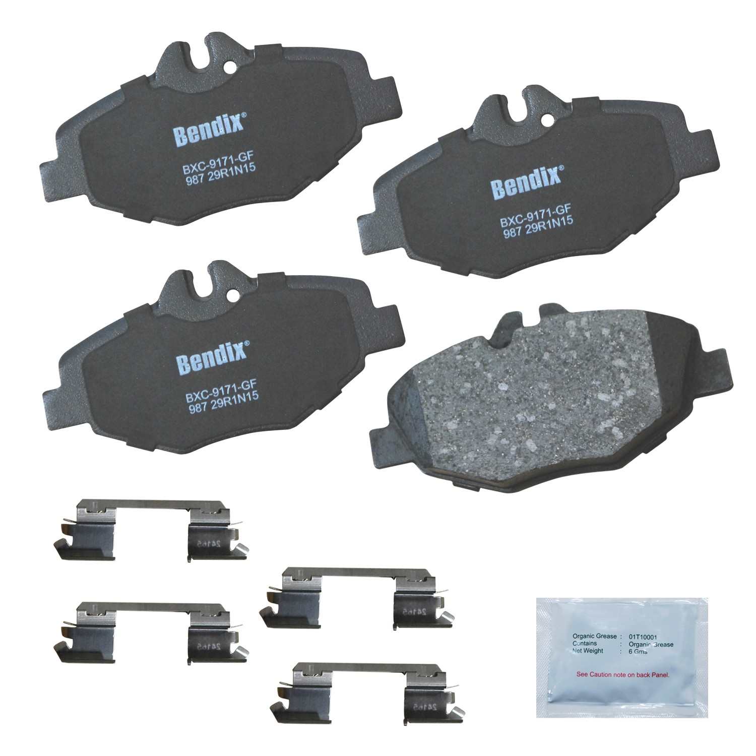 BENDIX PREMIUM COPPER FREE Disc Brake Pad Set CFC987