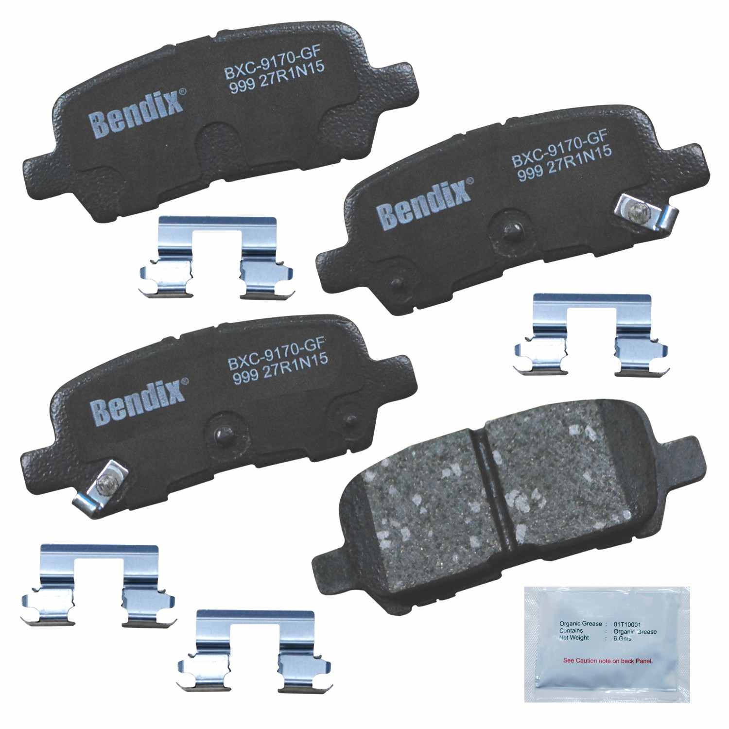 BENDIX PREMIUM COPPER FREE Disc Brake Pad Set CFC999