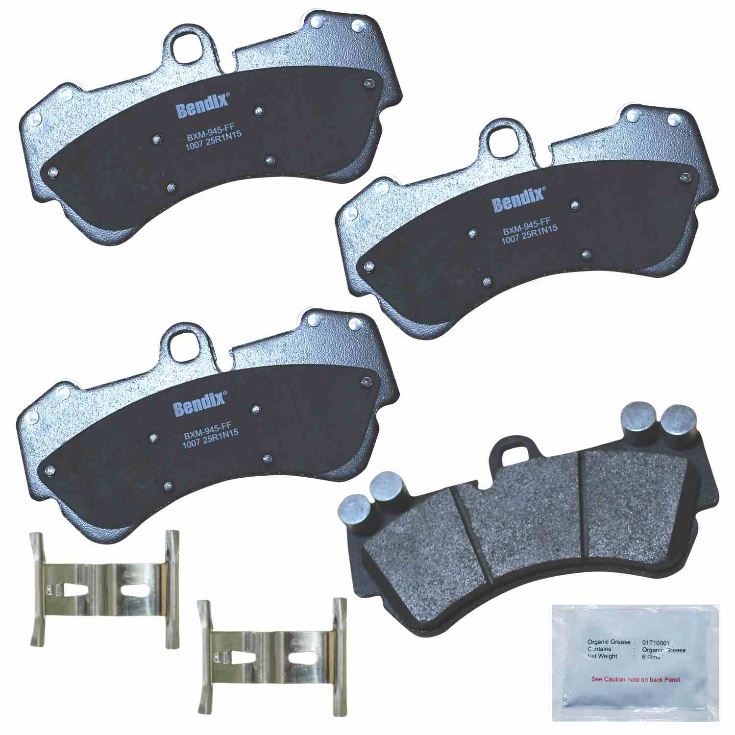 BENDIX PREMIUM COPPER FREE Disc Brake Pad Set CFM1007