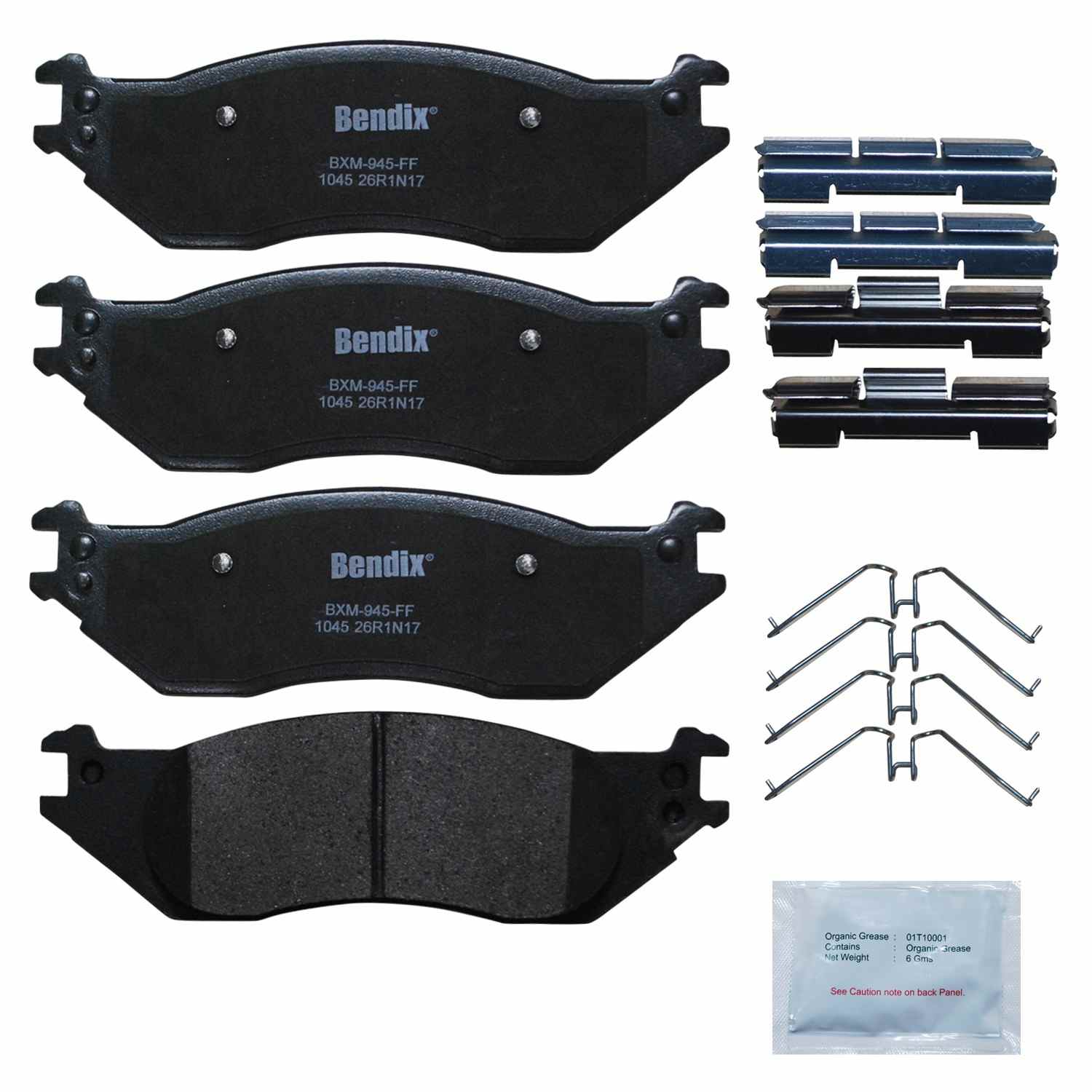 BENDIX PREMIUM COPPER FREE Disc Brake Pad Set CFM1045