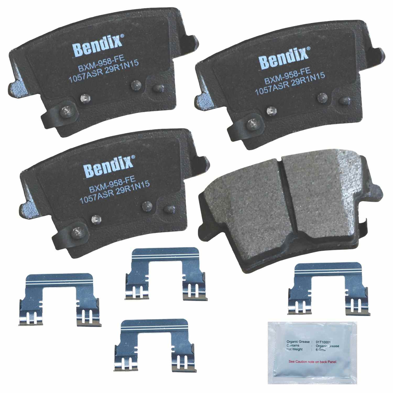 BENDIX PREMIUM COPPER FREE Disc Brake Pad Set CFM1057ASR