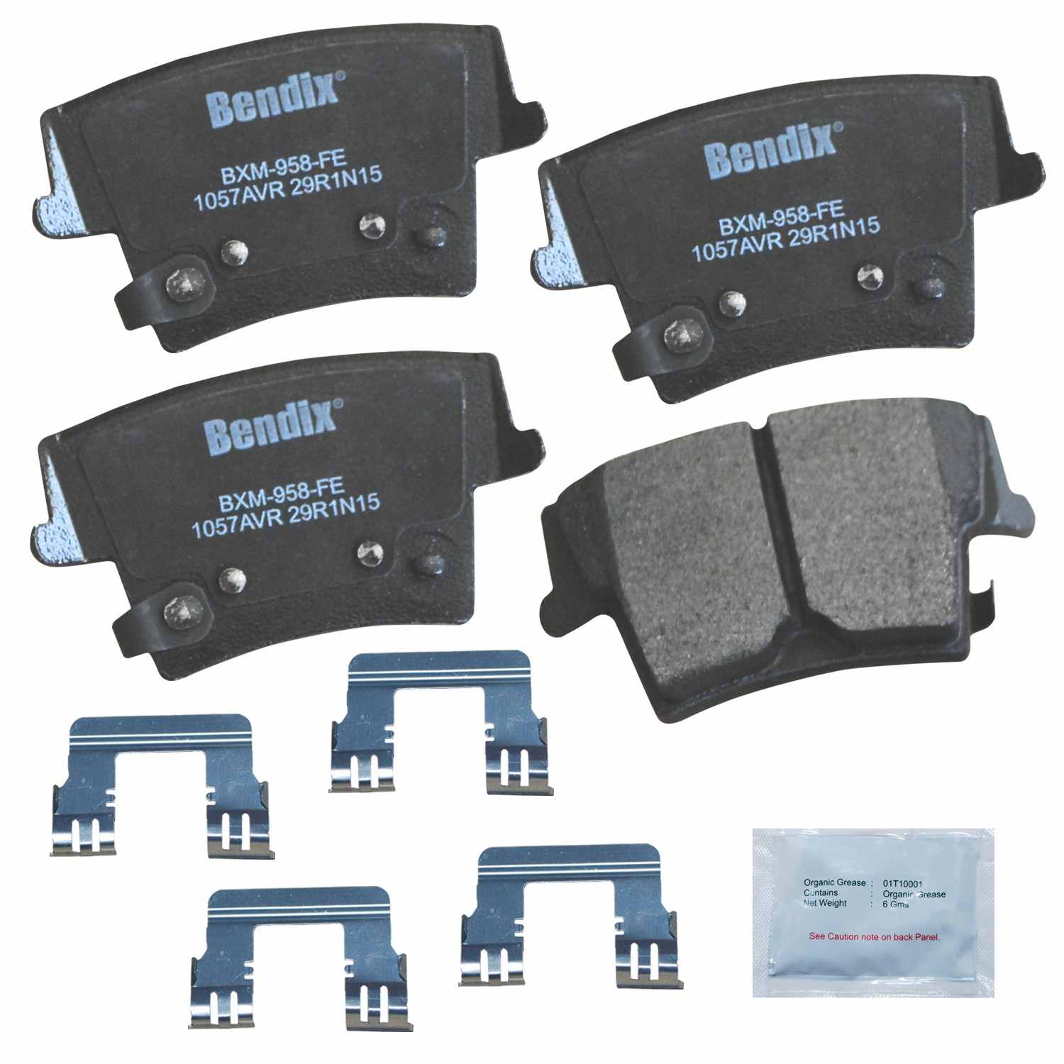 BENDIX PREMIUM COPPER FREE Disc Brake Pad Set CFM1057AVR