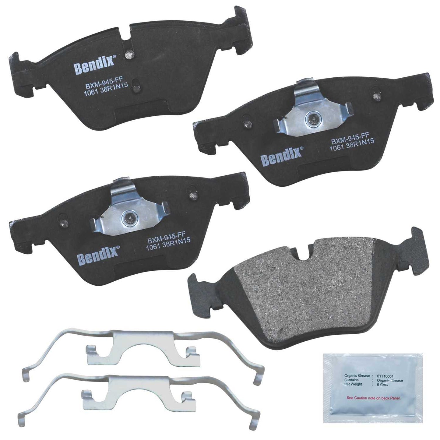 BENDIX PREMIUM COPPER FREE Disc Brake Pad Set CFM1061