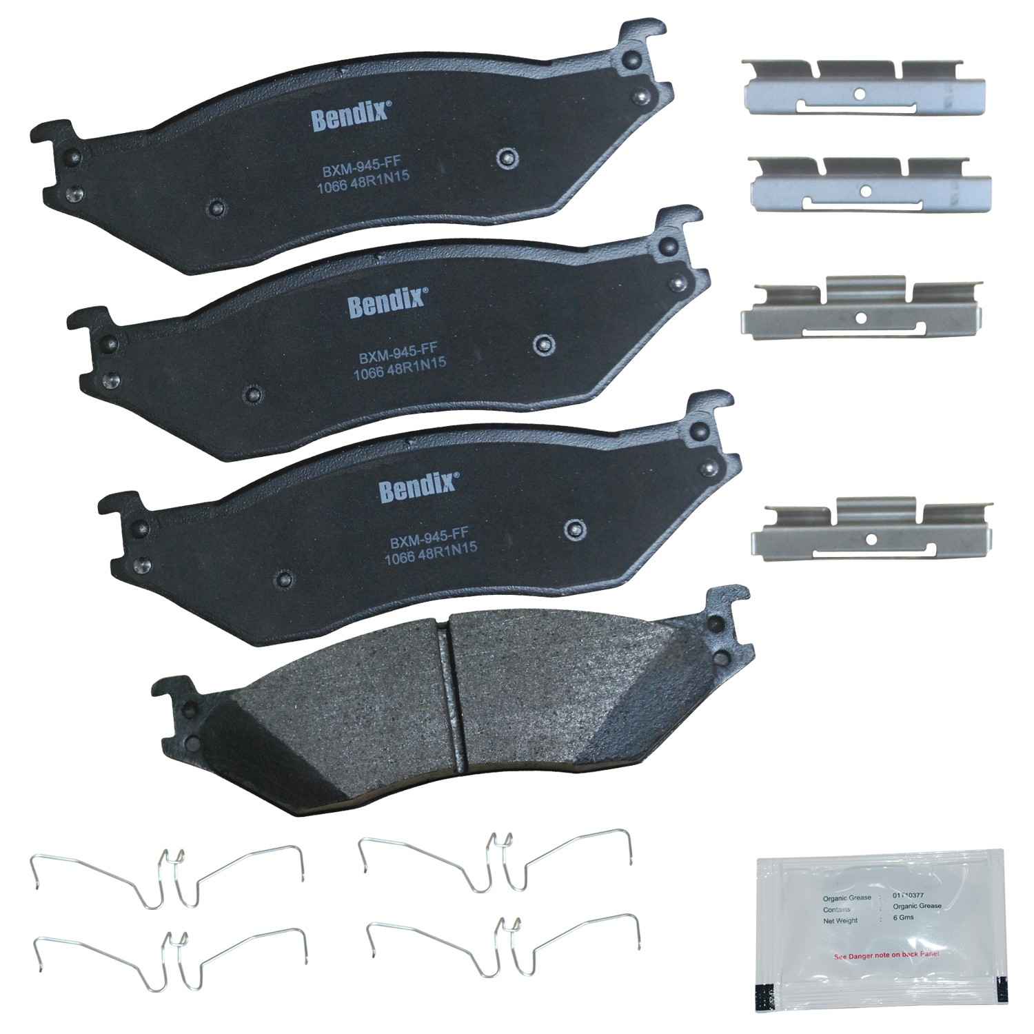 BENDIX PREMIUM COPPER FREE Disc Brake Pad Set CFM1066