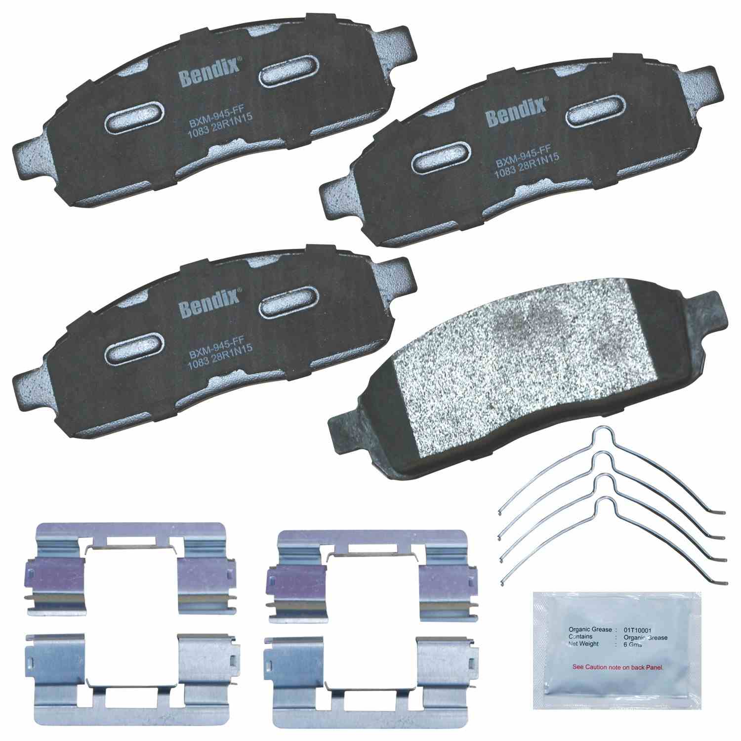 BENDIX PREMIUM COPPER FREE Disc Brake Pad Set CFM1083
