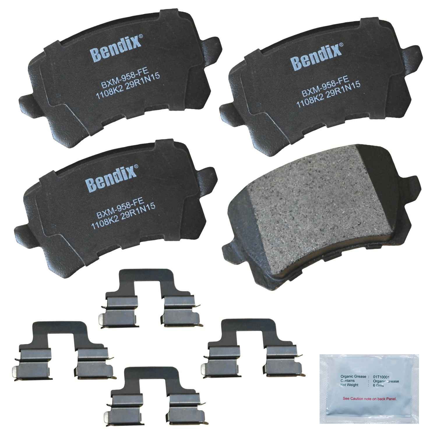 BENDIX PREMIUM COPPER FREE Disc Brake Pad Set CFM1108K2