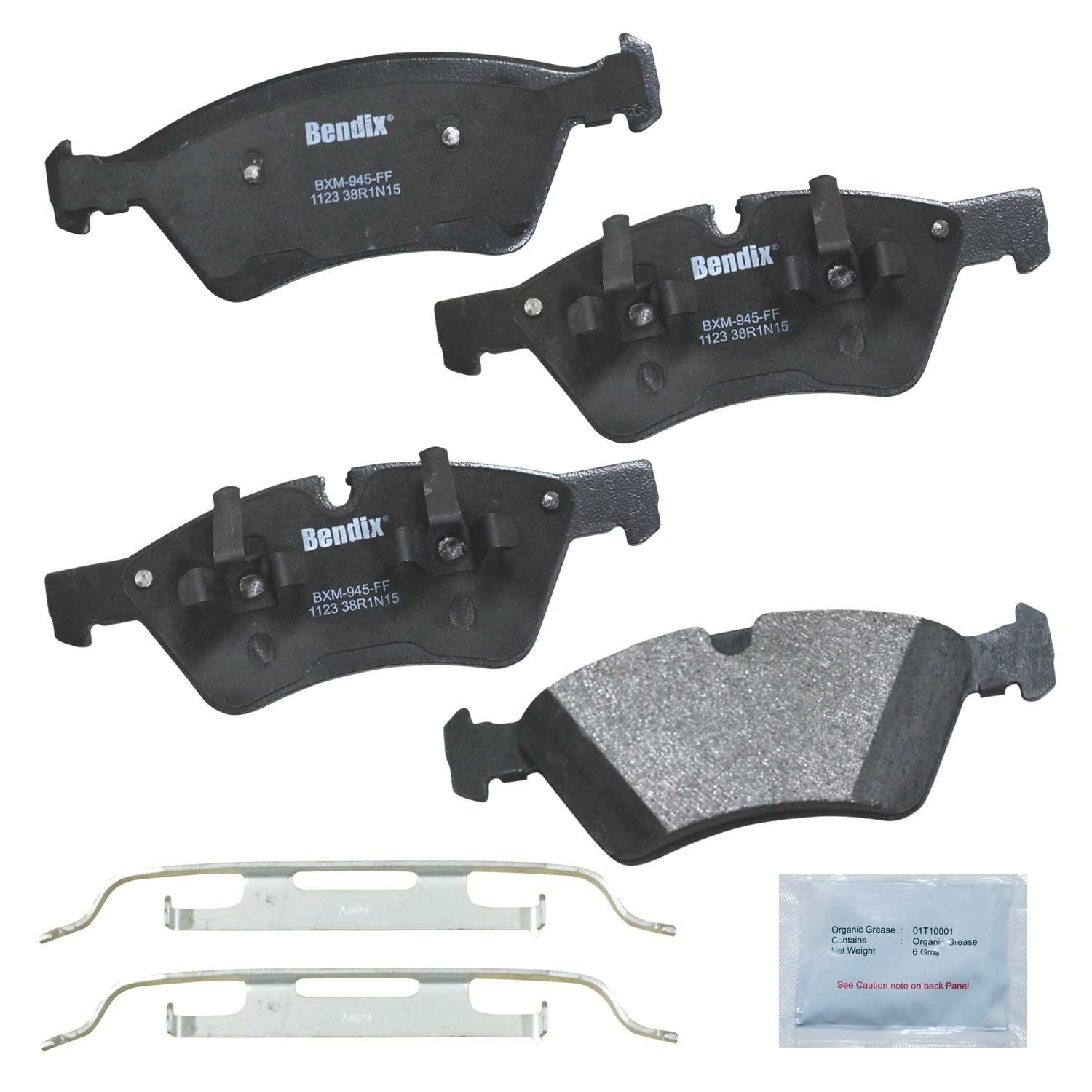 BENDIX PREMIUM COPPER FREE Disc Brake Pad Set CFM1123