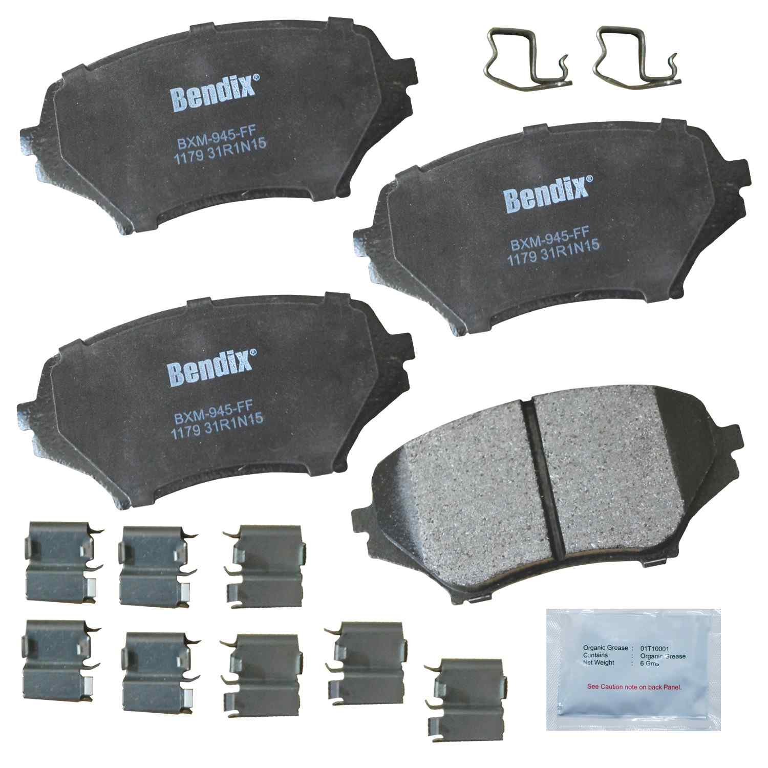 BENDIX PREMIUM COPPER FREE Disc Brake Pad Set CFM1179