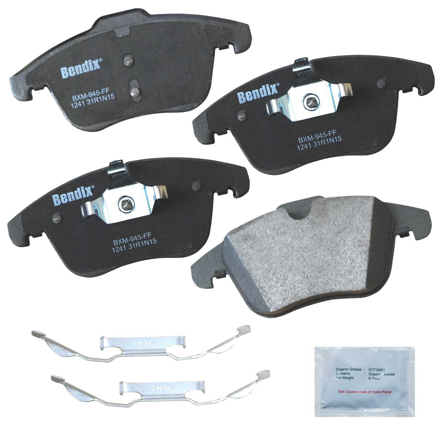 BENDIX PREMIUM COPPER FREE Disc Brake Pad Set CFM1241