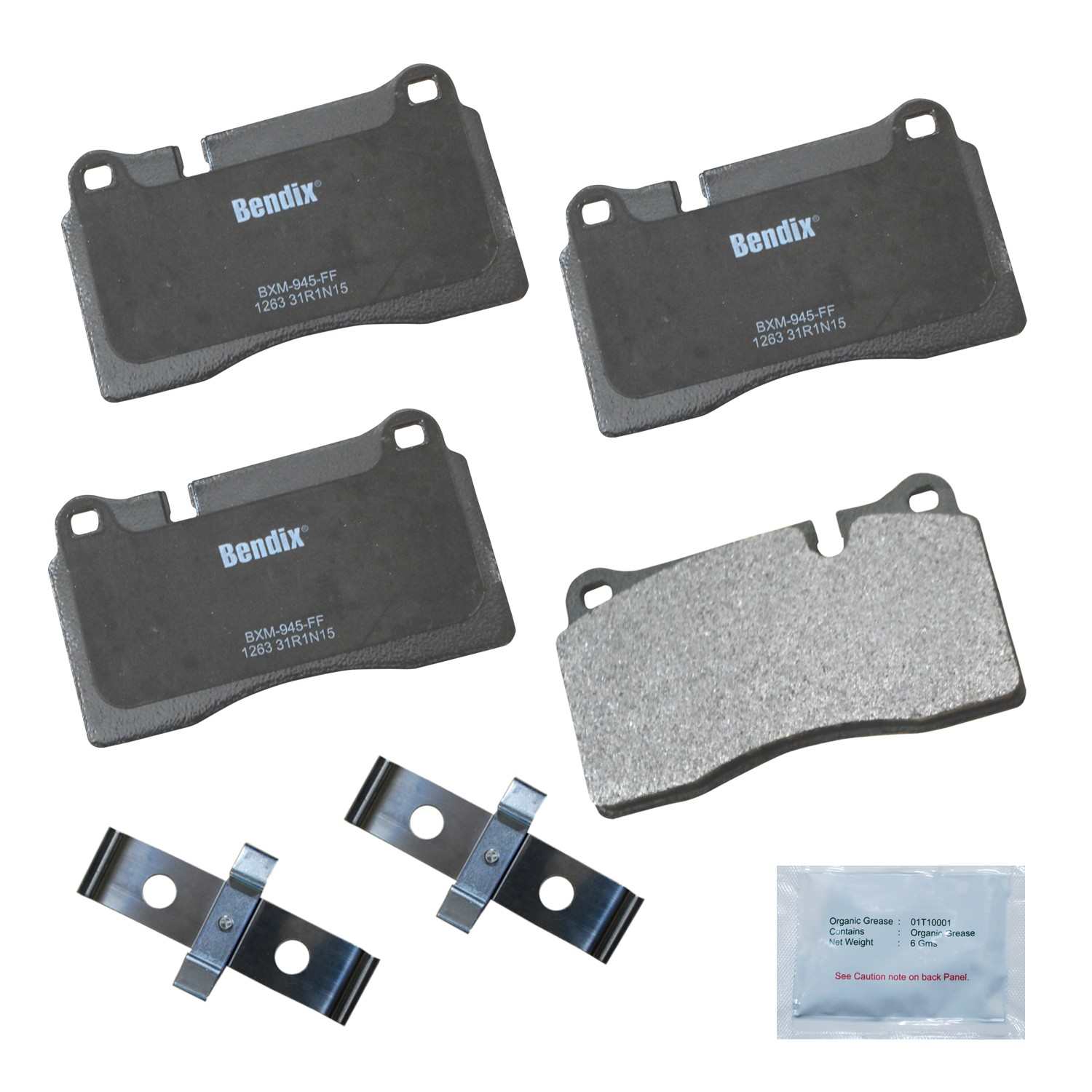 BENDIX PREMIUM COPPER FREE Disc Brake Pad Set CFM1263