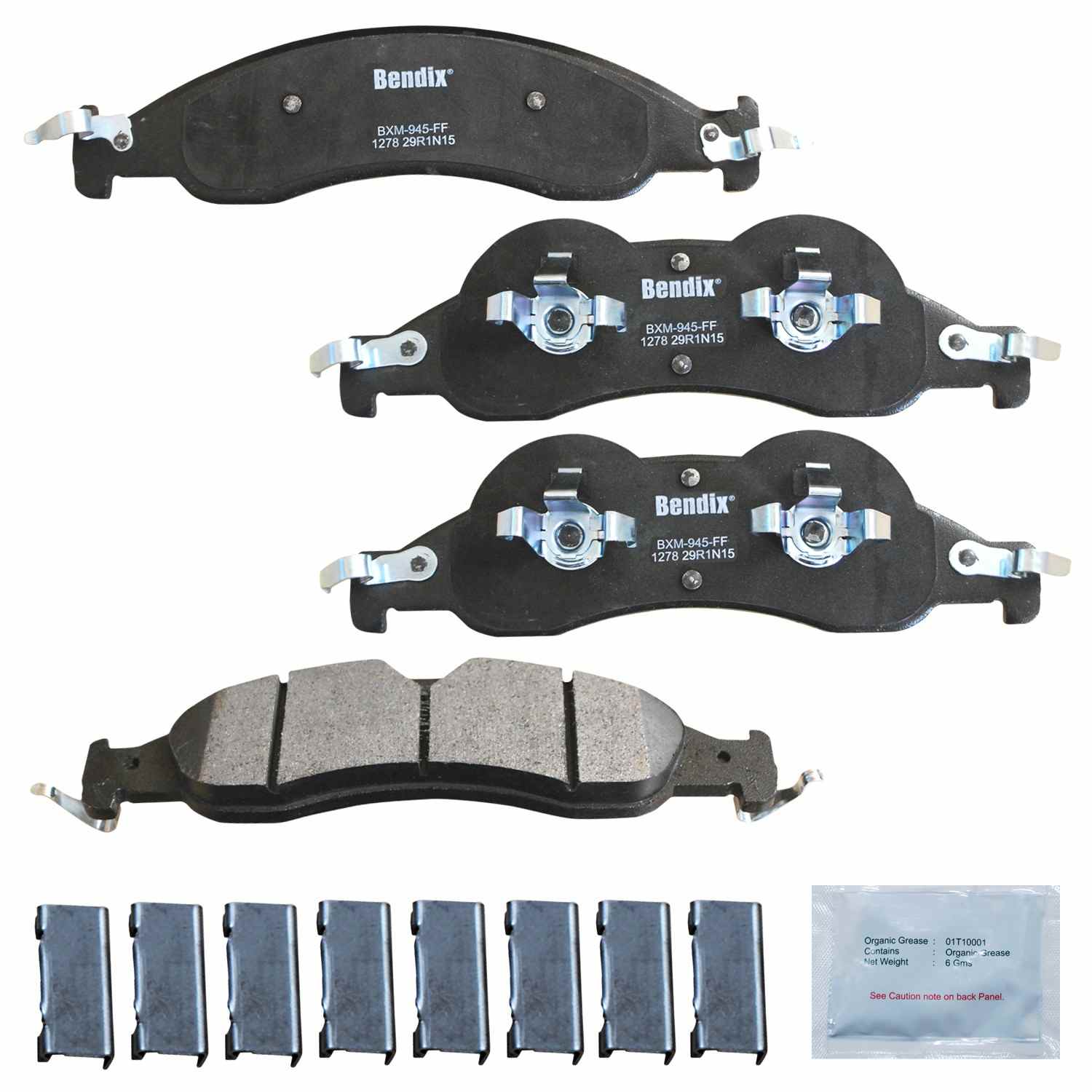 BENDIX PREMIUM COPPER FREE Disc Brake Pad Set CFM1278