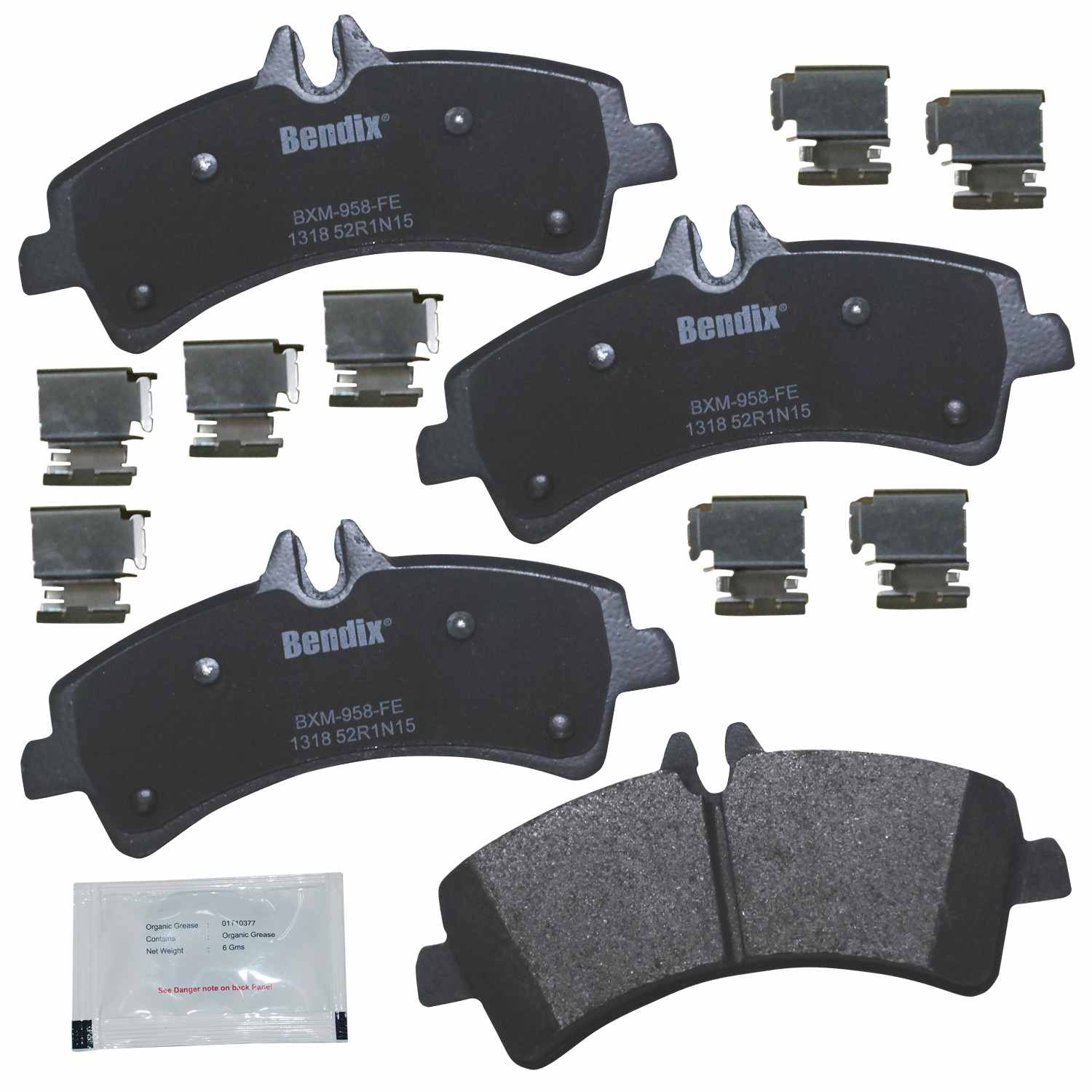 BENDIX PREMIUM COPPER FREE Disc Brake Pad Set CFM1318