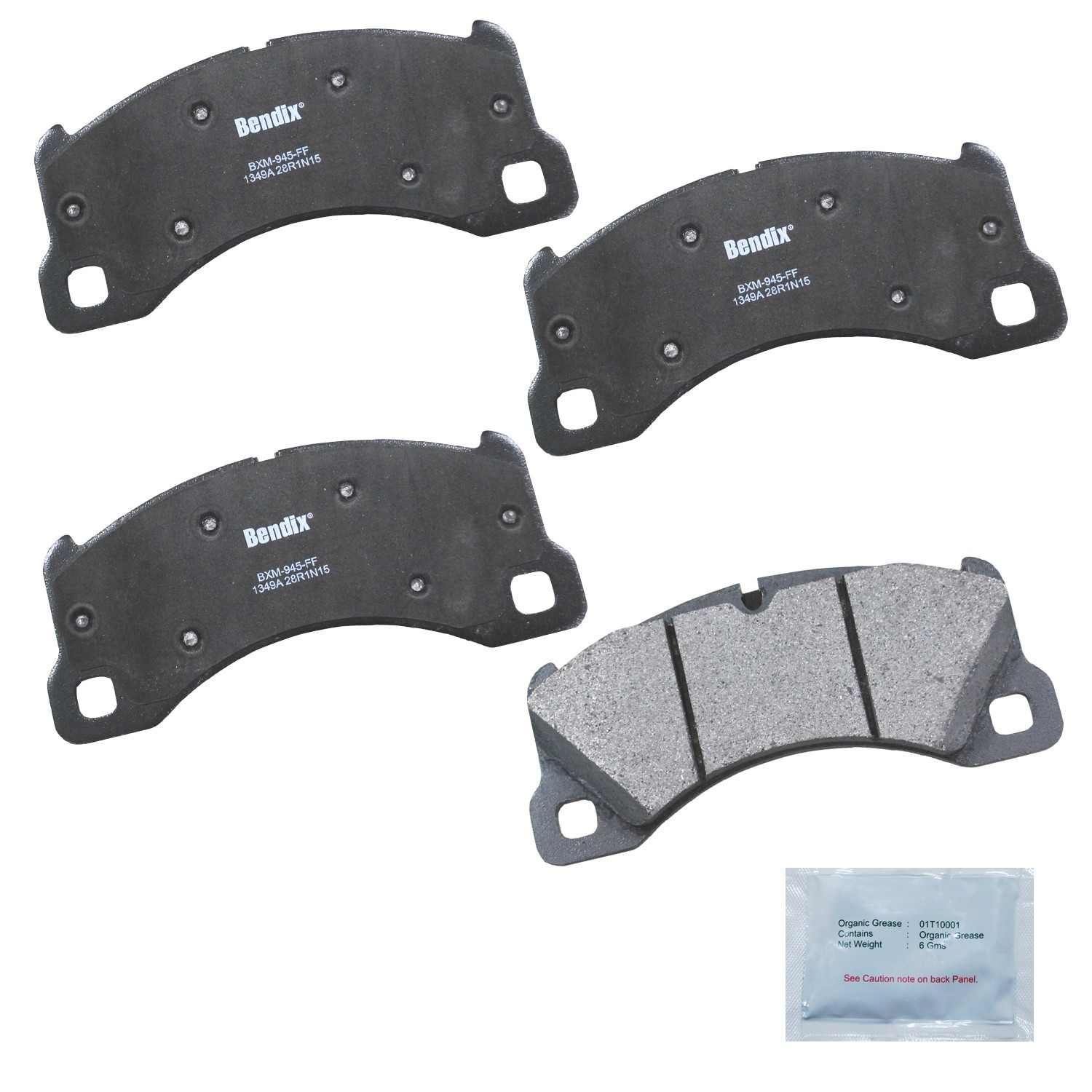 BENDIX PREMIUM COPPER FREE Disc Brake Pad Set CFM1349A