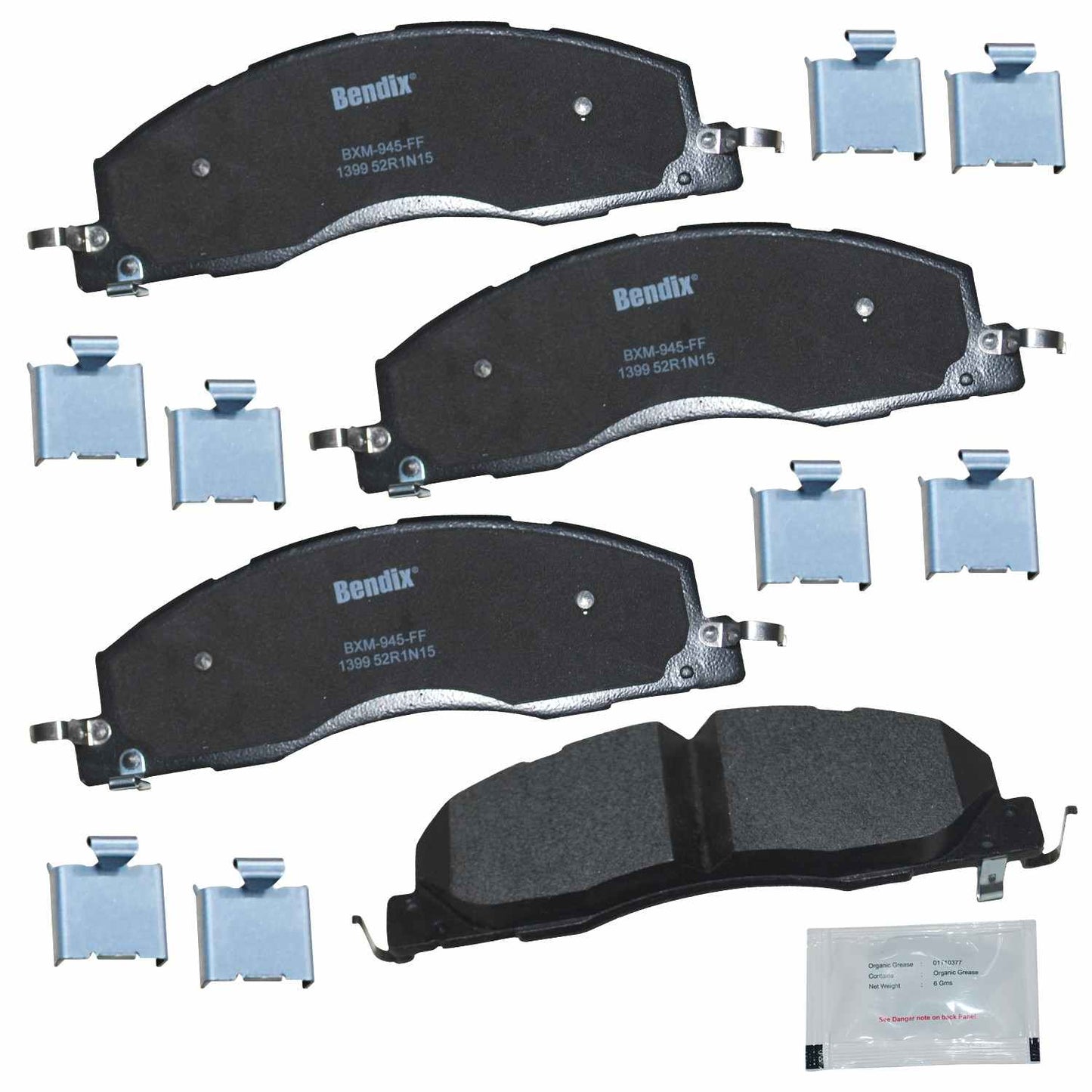 BENDIX PREMIUM COPPER FREE Disc Brake Pad Set CFM1399