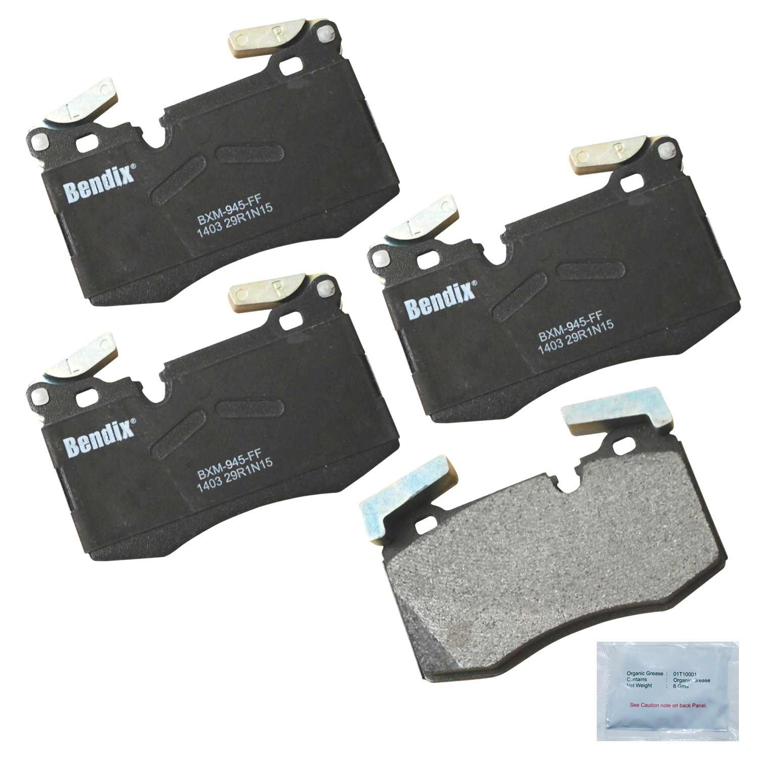 BENDIX PREMIUM COPPER FREE Disc Brake Pad Set CFM1403