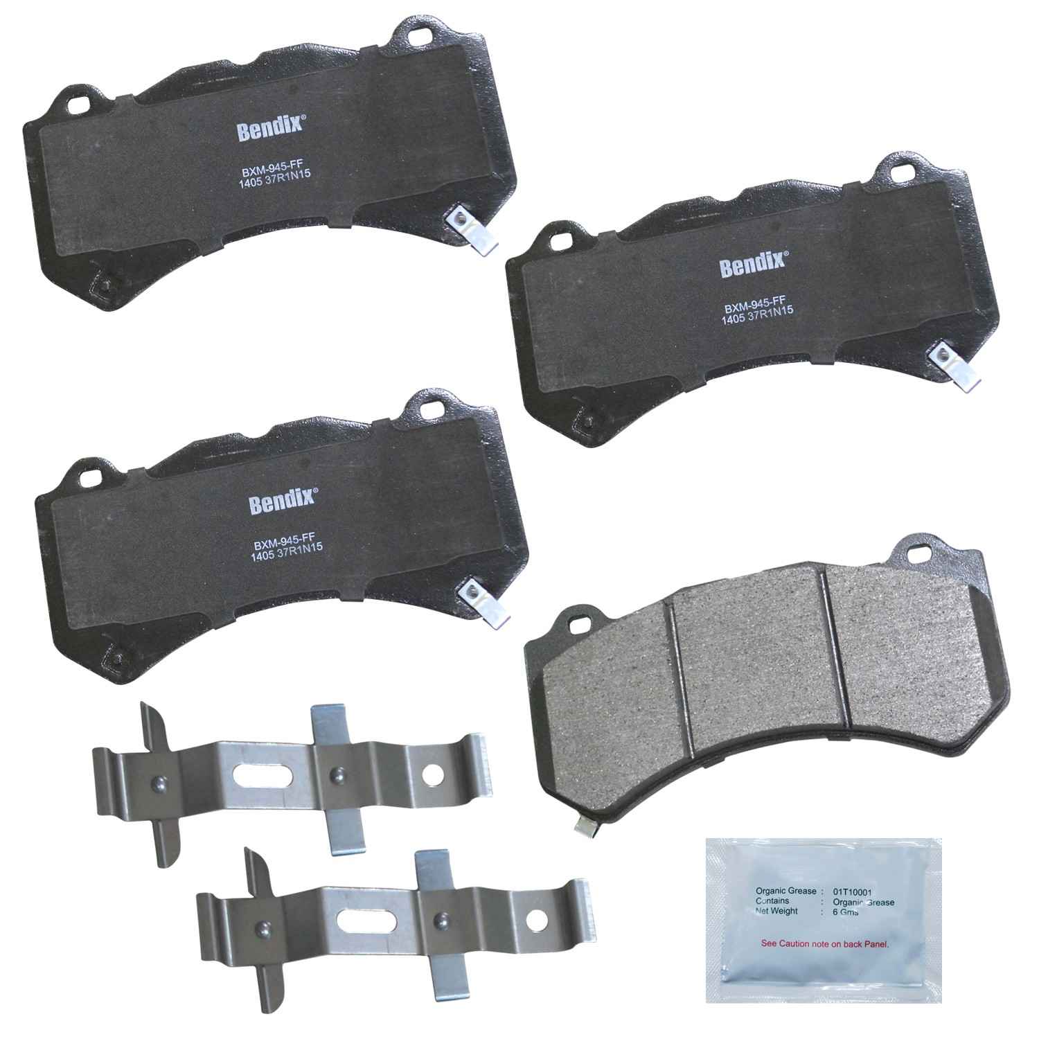 BENDIX PREMIUM COPPER FREE Disc Brake Pad Set CFM1405