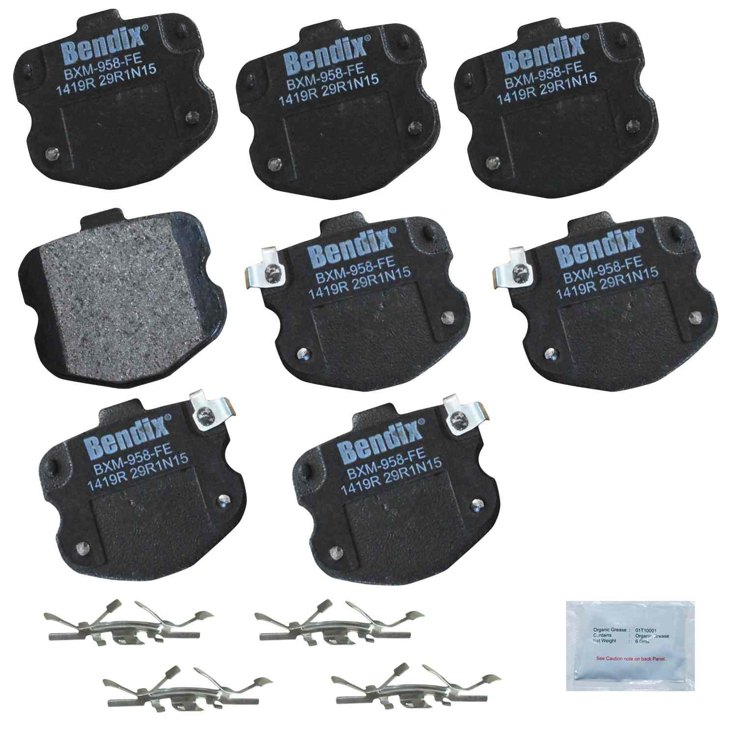 BENDIX PREMIUM COPPER FREE Disc Brake Pad Set CFM1419R