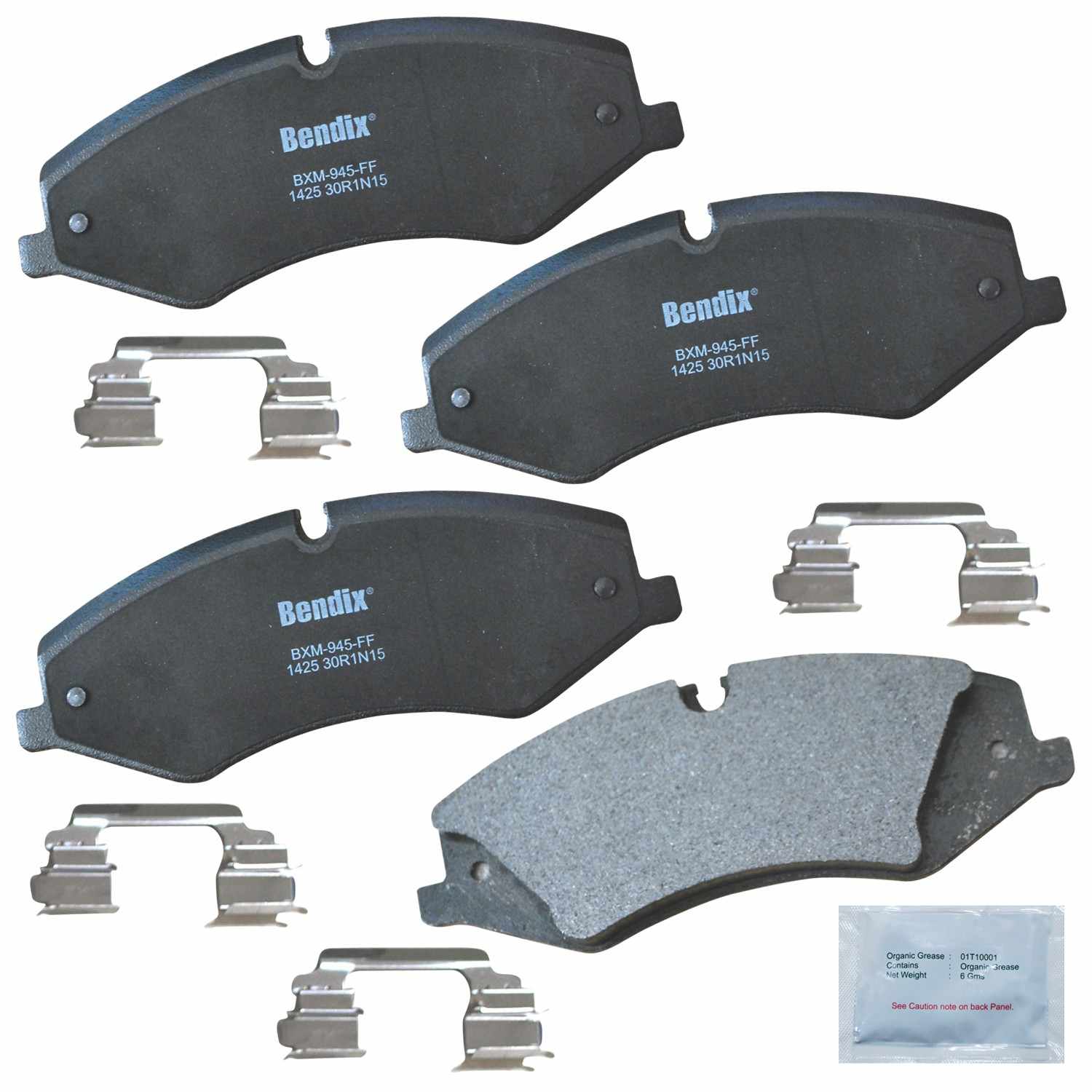 BENDIX PREMIUM COPPER FREE Disc Brake Pad Set CFM1425