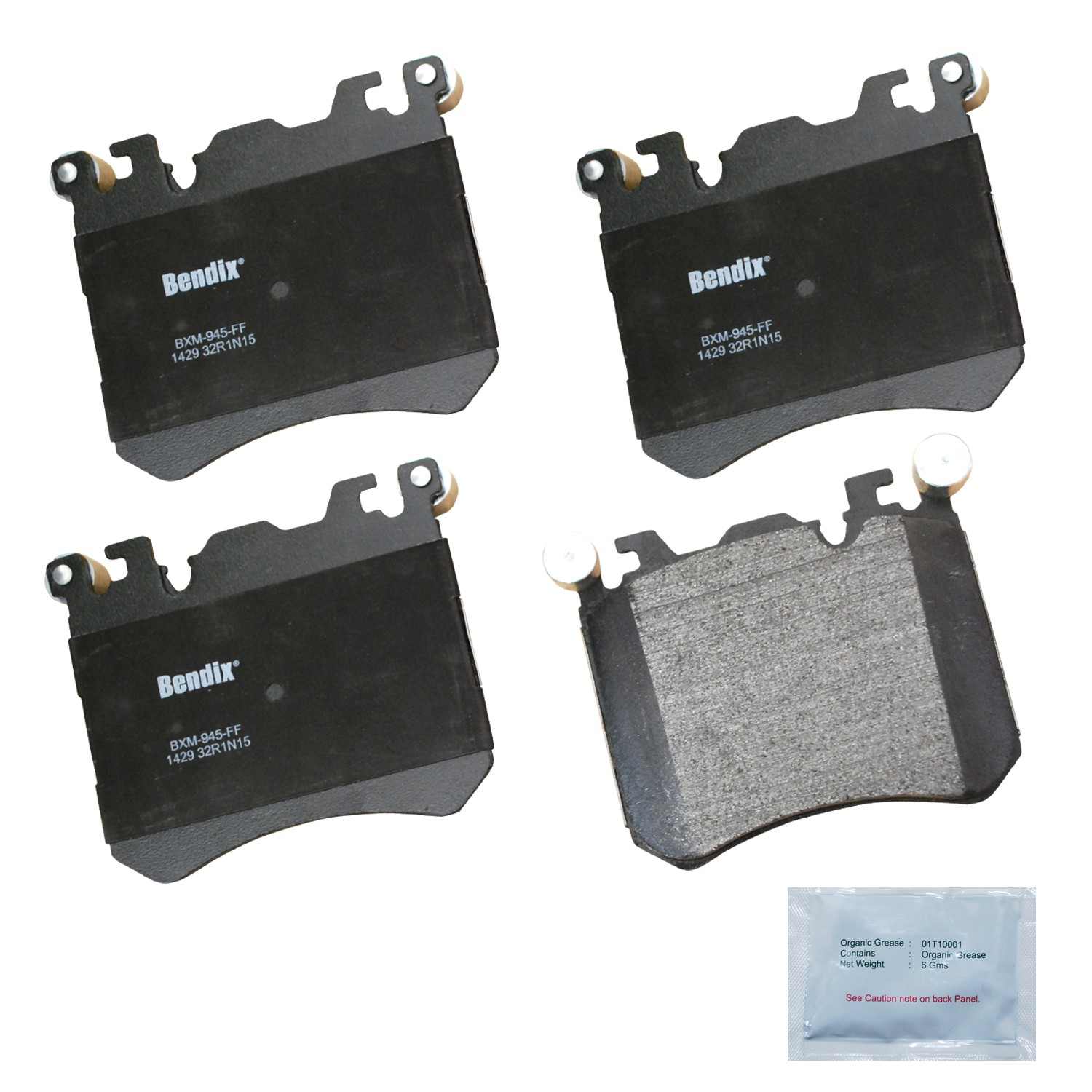 BENDIX PREMIUM COPPER FREE Disc Brake Pad Set CFM1429