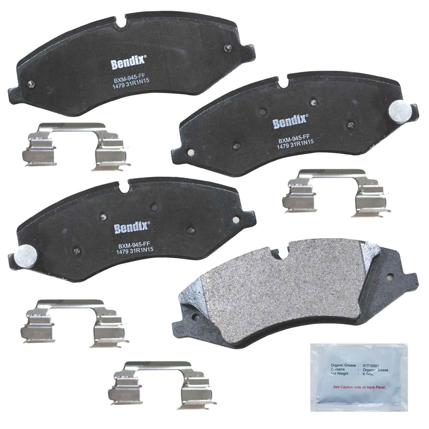 BENDIX PREMIUM COPPER FREE Disc Brake Pad Set CFM1479