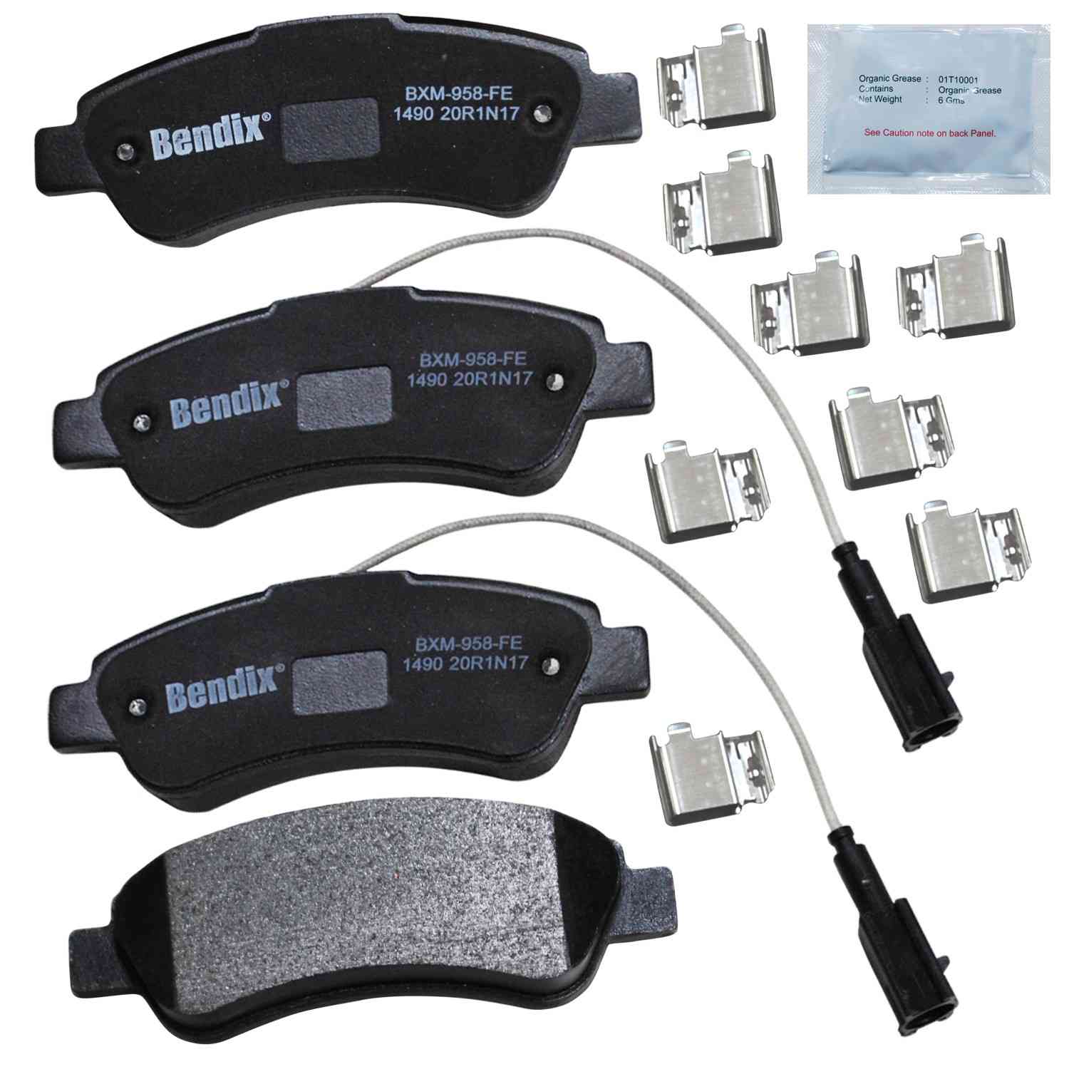 BENDIX PREMIUM COPPER FREE Disc Brake Pad Set CFM1490