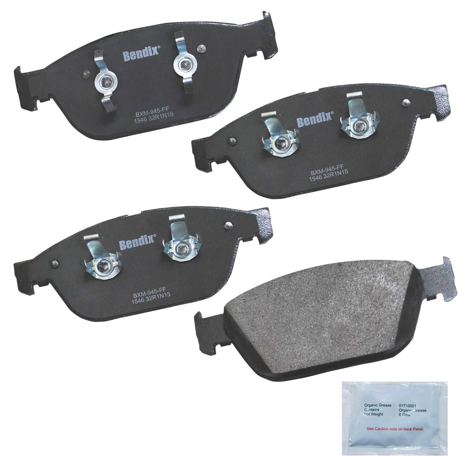 BENDIX PREMIUM COPPER FREE Disc Brake Pad Set CFM1546