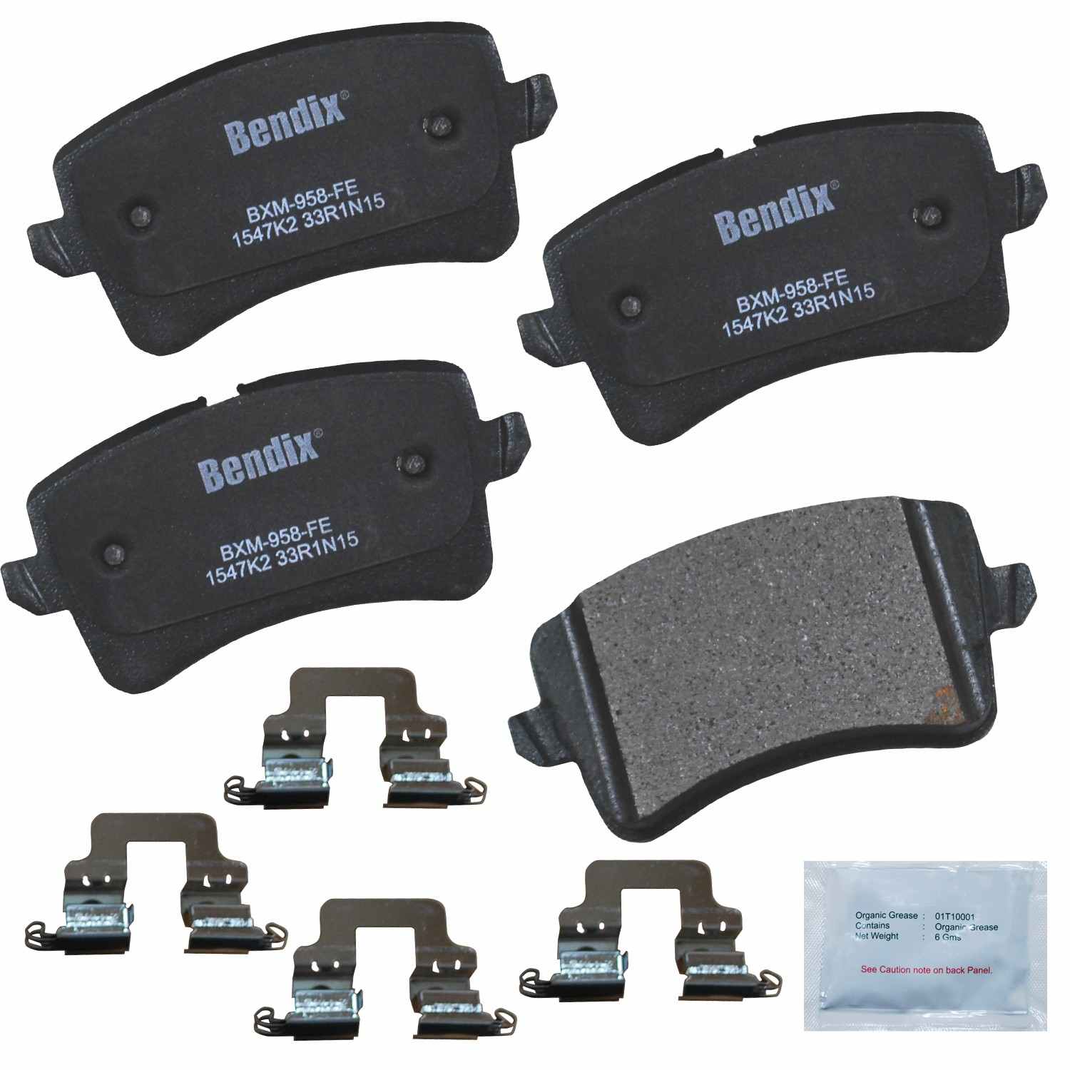 BENDIX PREMIUM COPPER FREE Disc Brake Pad Set CFM1547K2