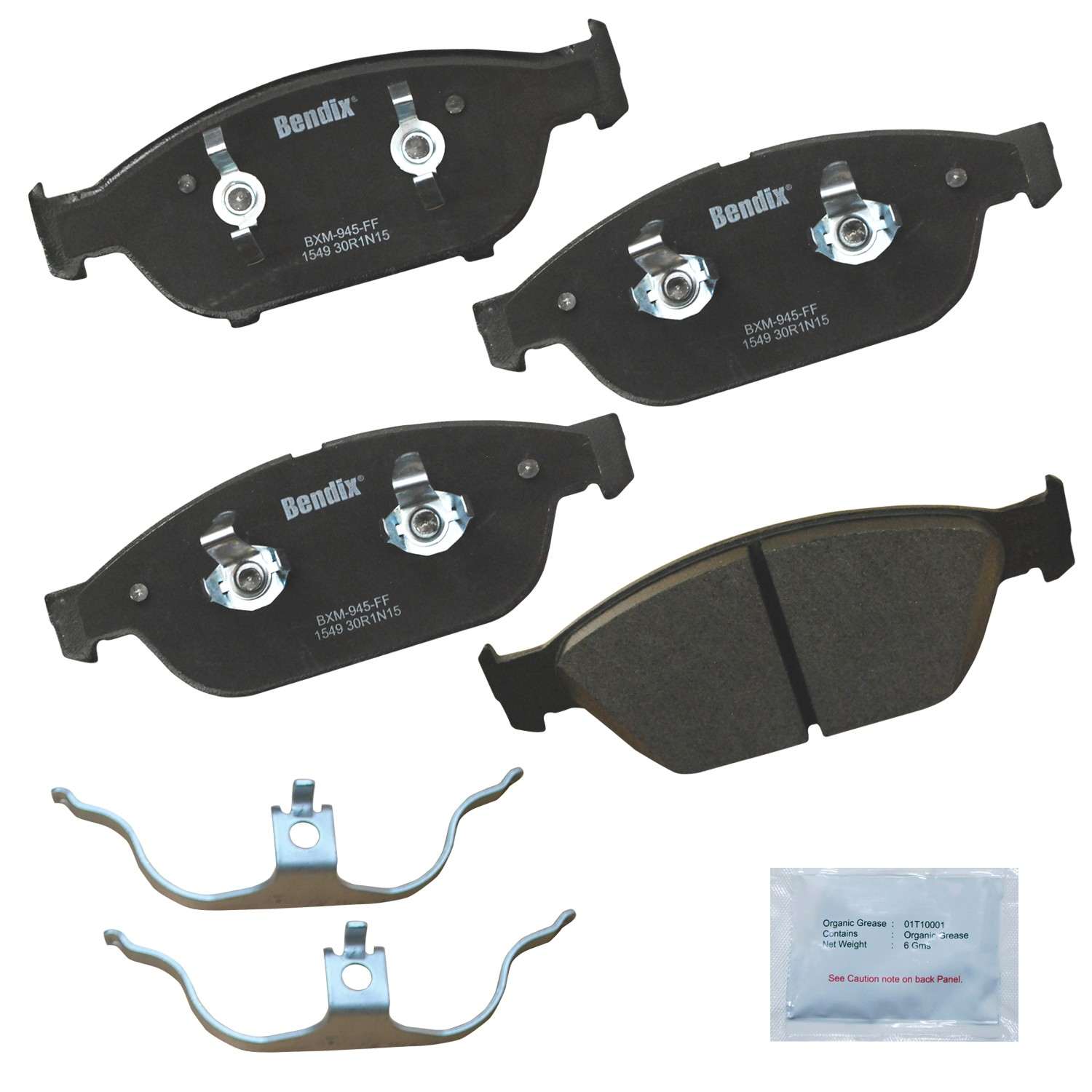 BENDIX PREMIUM COPPER FREE Disc Brake Pad Set CFM1549