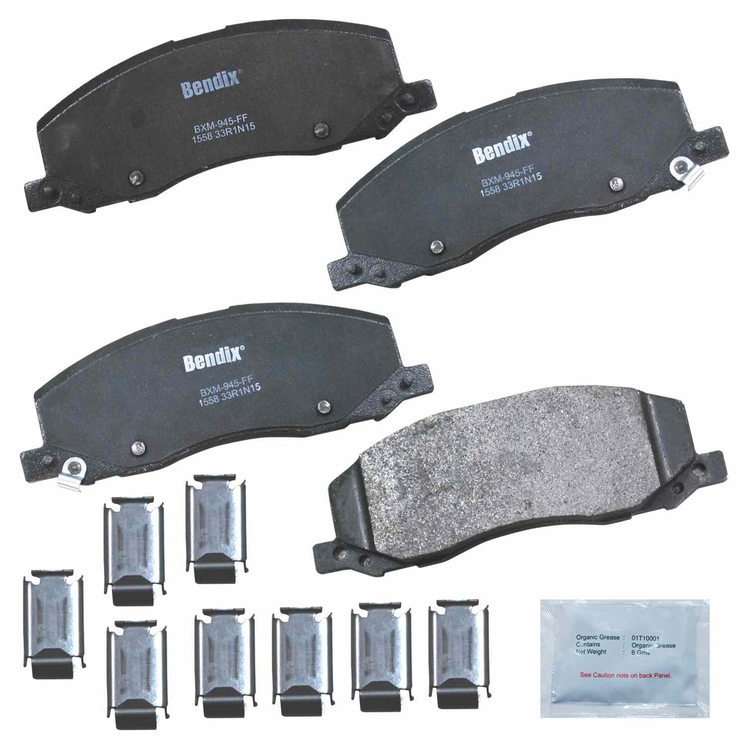 BENDIX PREMIUM COPPER FREE Disc Brake Pad Set CFM1558