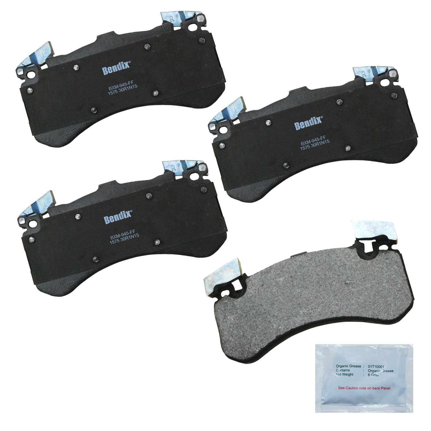 BENDIX PREMIUM COPPER FREE Disc Brake Pad Set CFM1575