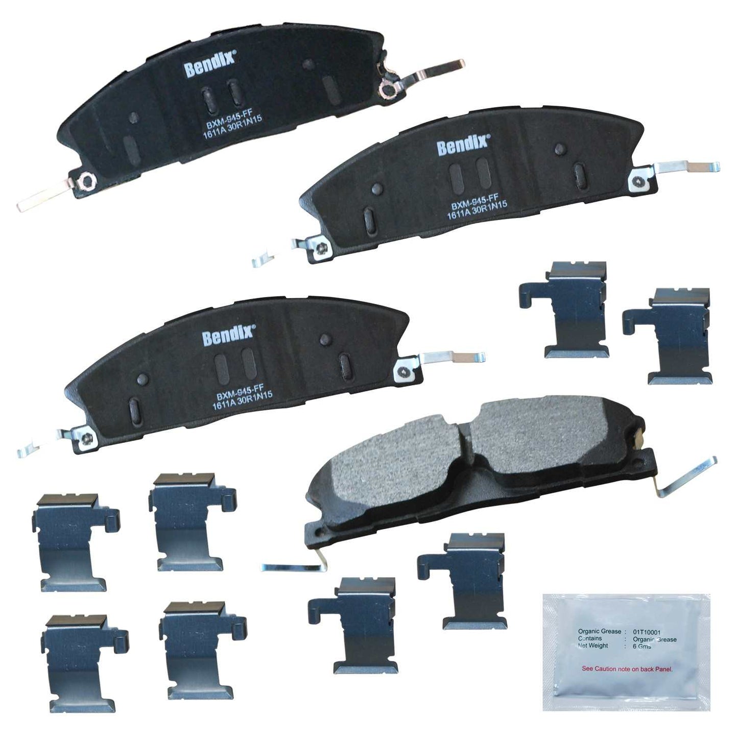 BENDIX PREMIUM COPPER FREE Disc Brake Pad Set CFM1611A