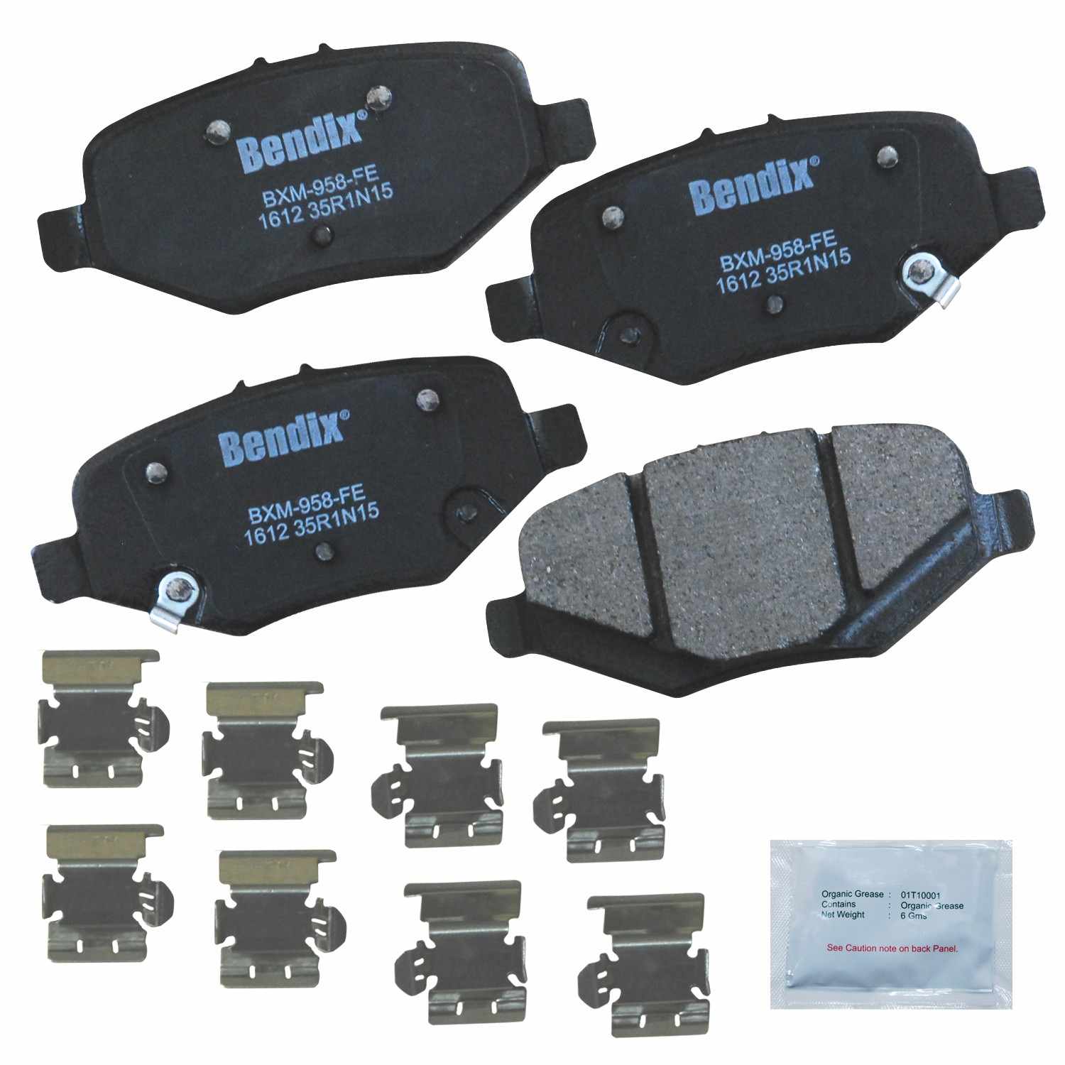 BENDIX PREMIUM COPPER FREE Disc Brake Pad Set CFM1612