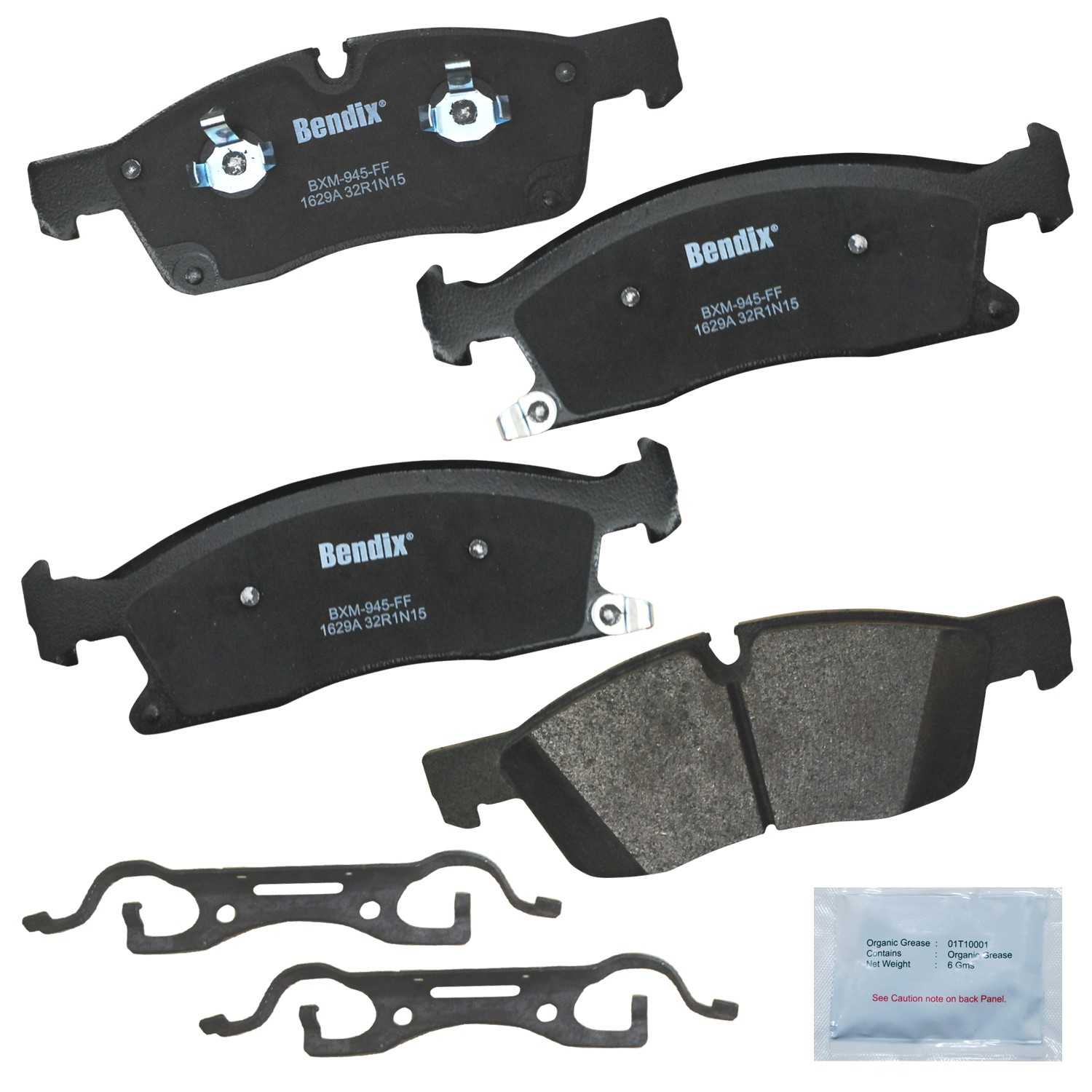 BENDIX PREMIUM COPPER FREE Disc Brake Pad Set CFM1629A