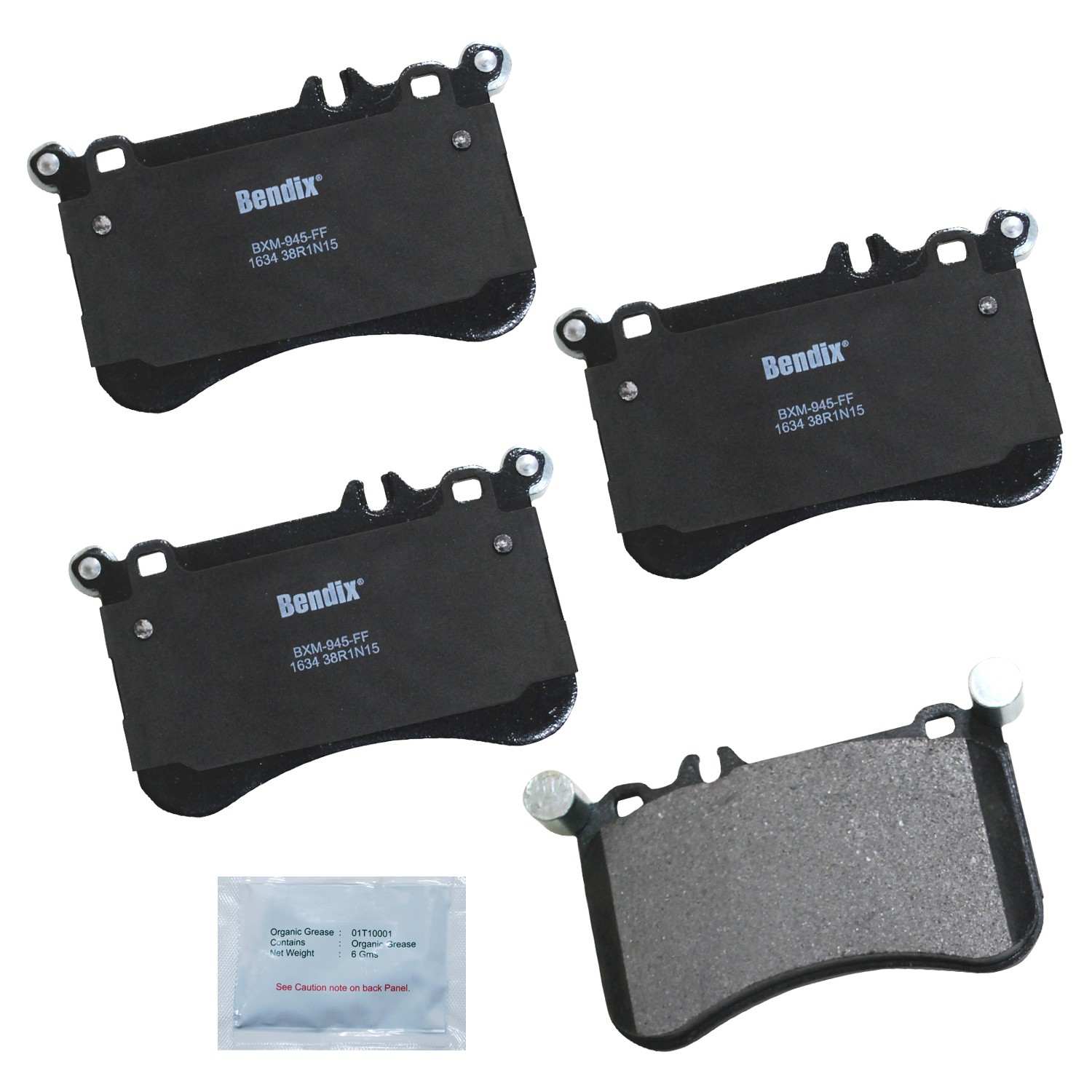 BENDIX PREMIUM COPPER FREE Disc Brake Pad Set CFM1634