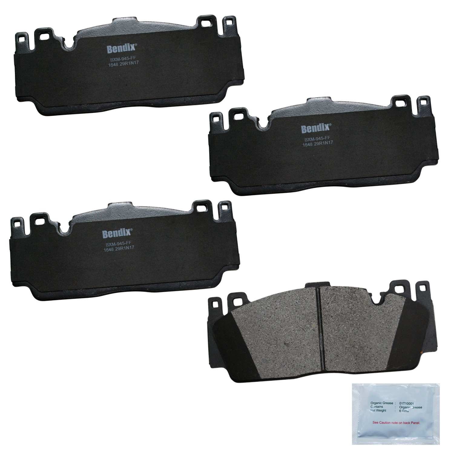 BENDIX PREMIUM COPPER FREE Disc Brake Pad Set CFM1648