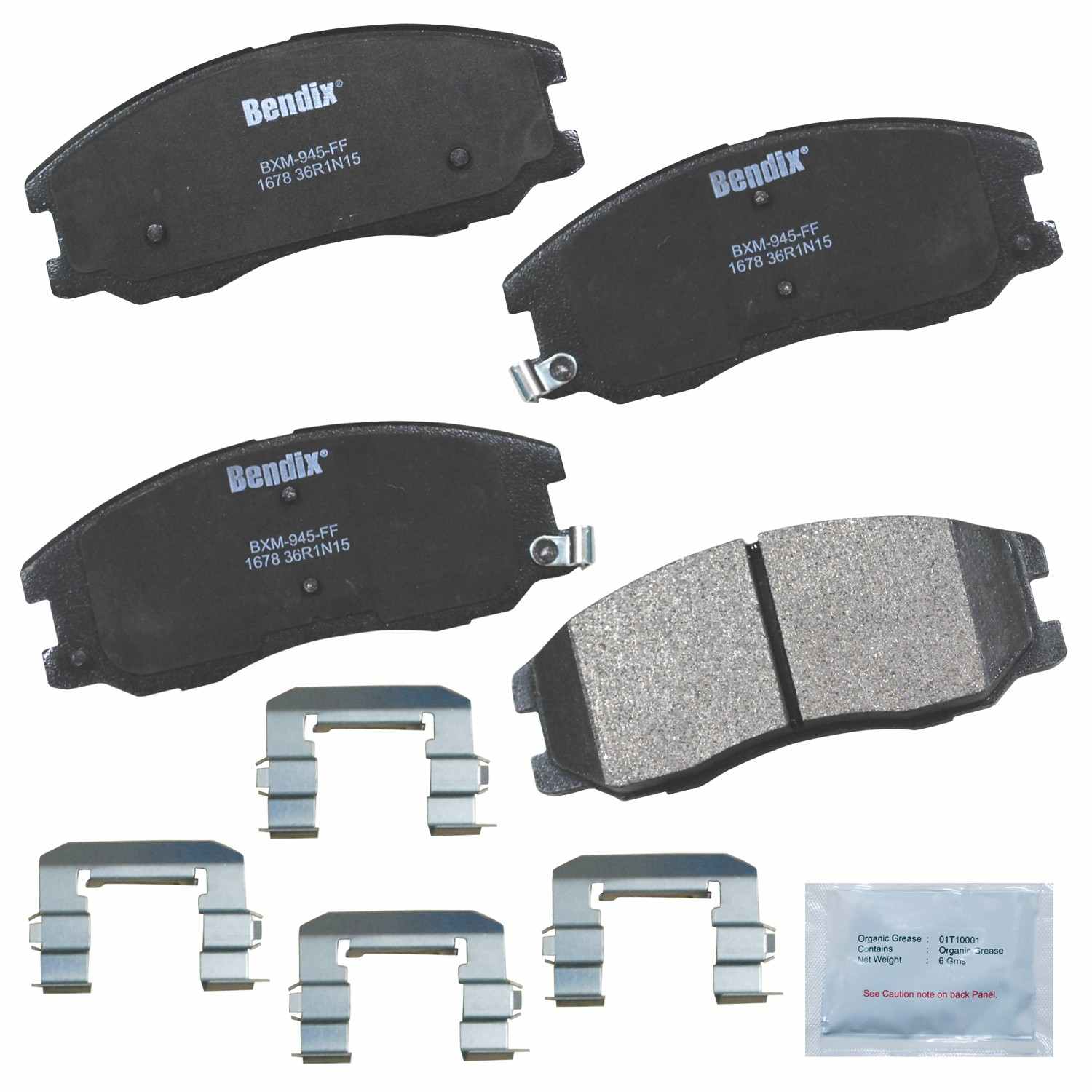 BENDIX PREMIUM COPPER FREE Disc Brake Pad Set CFM1678